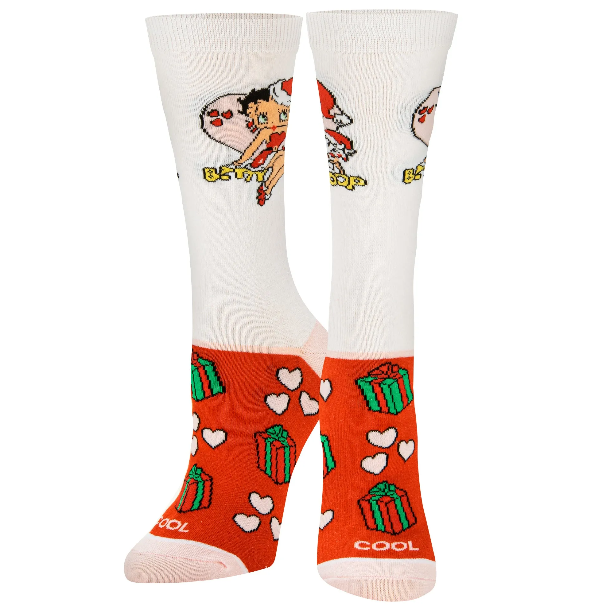 Betty Boop Christmas Women's Crew Socks sold by Odd Sox product image thumbnail 2