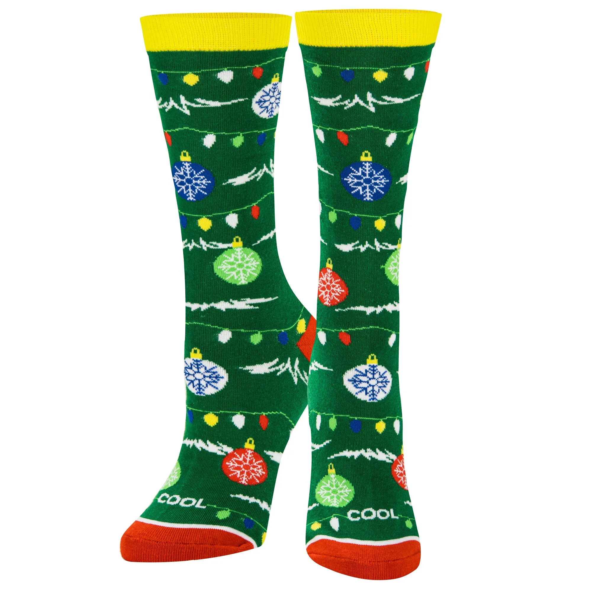 Christmas Tree Women's Crew Socks sold by Odd Sox product image thumbnail 2