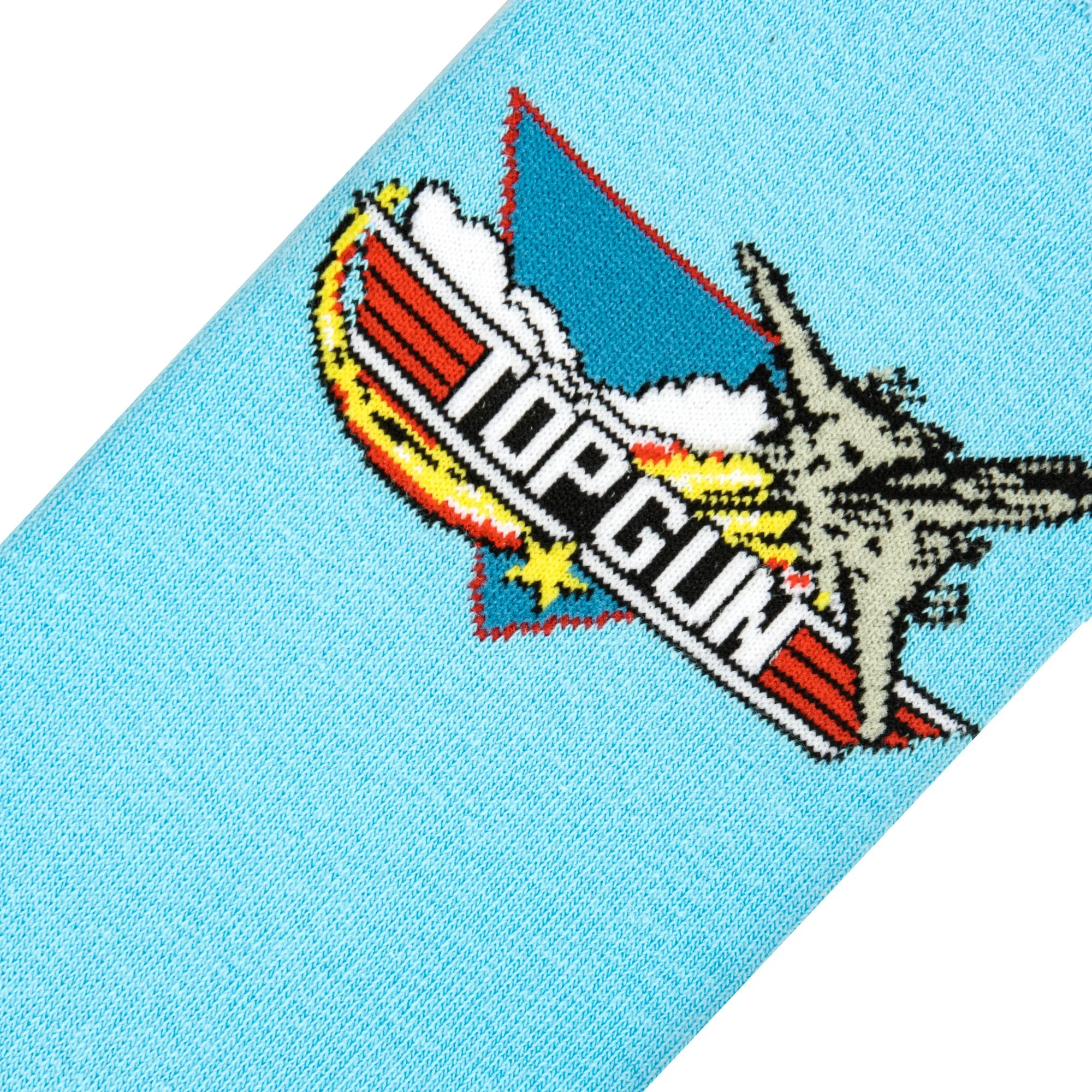 Top Gun Sky Men's Crew Socks sold by Odd Sox product image thumbnail 4