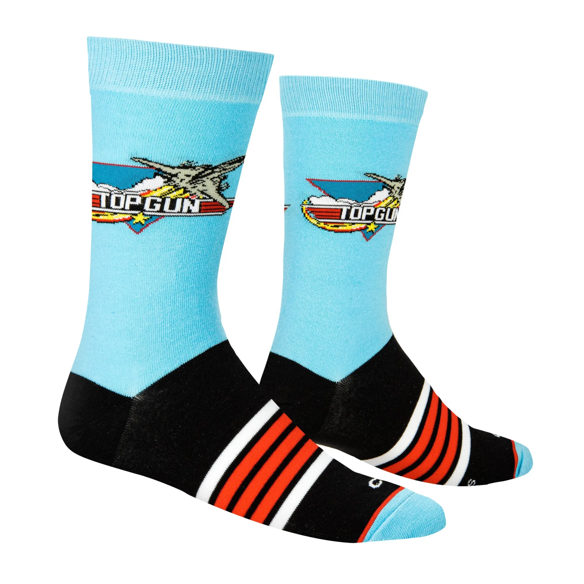 Top Gun Sky Men's Crew Socks sold by Odd Sox product image thumbnail 3