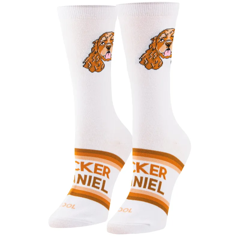 Cocker Spaniel Women's Crew Socks sold by Odd Sox
