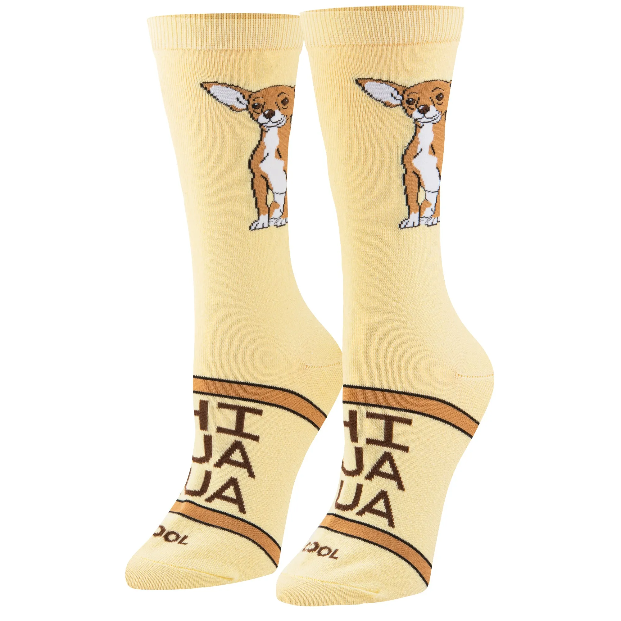 Chihuahua Women's Crew Socks sold by Odd Sox