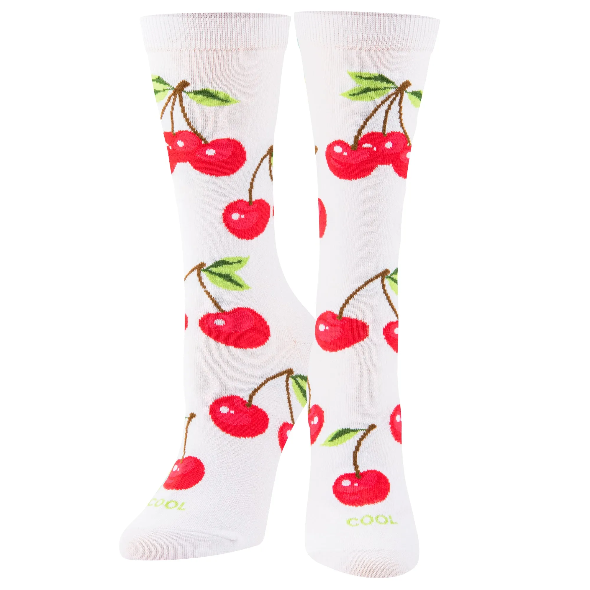 Cherry On Top Women's Crew Socks sold by Odd Sox product image thumbnail 2
