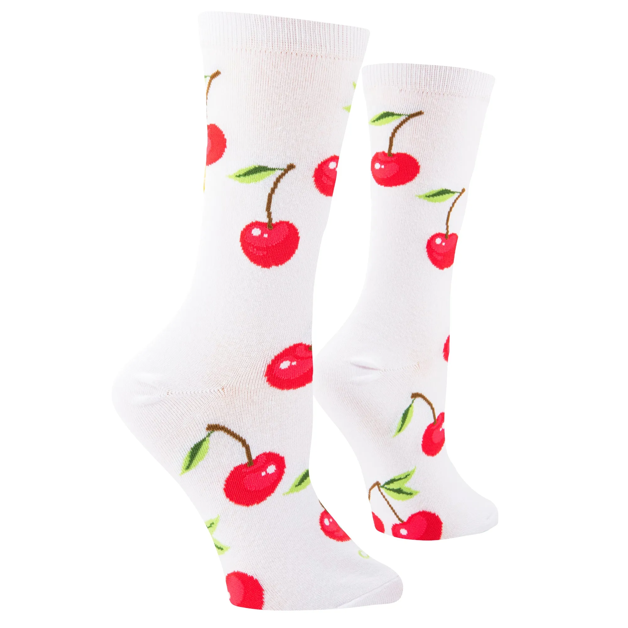Cherry On Top Women's Crew Socks sold by Odd Sox product image thumbnail 3
