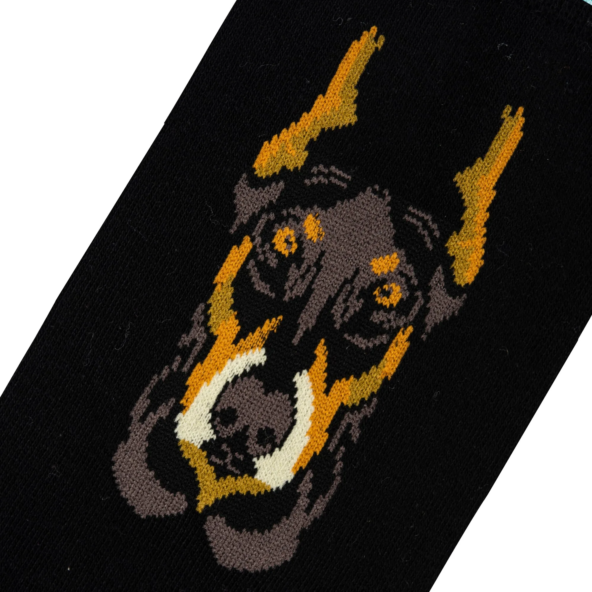 Doberman Women's Crew Socks sold by Odd Sox product image thumbnail 4