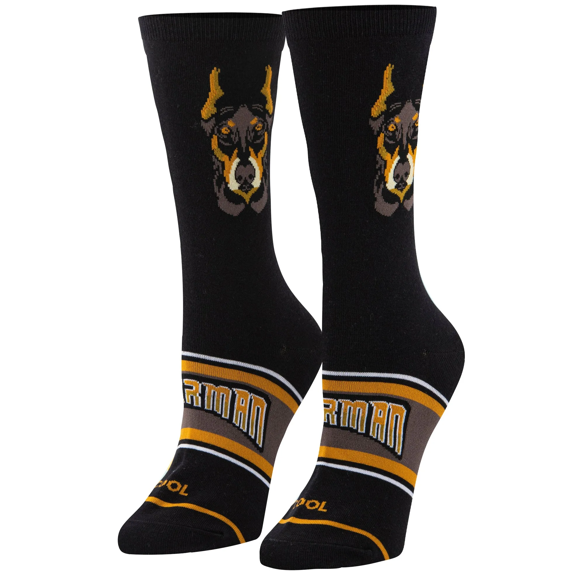 Doberman Women's Crew Socks sold by Odd Sox