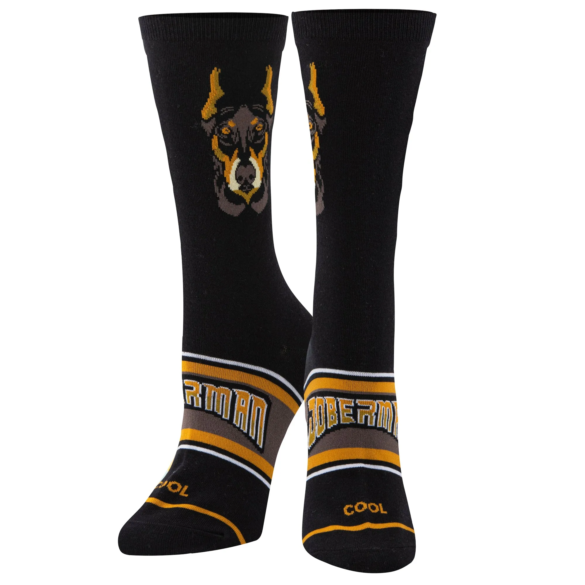 Doberman Women's Crew Socks sold by Odd Sox product image thumbnail 2