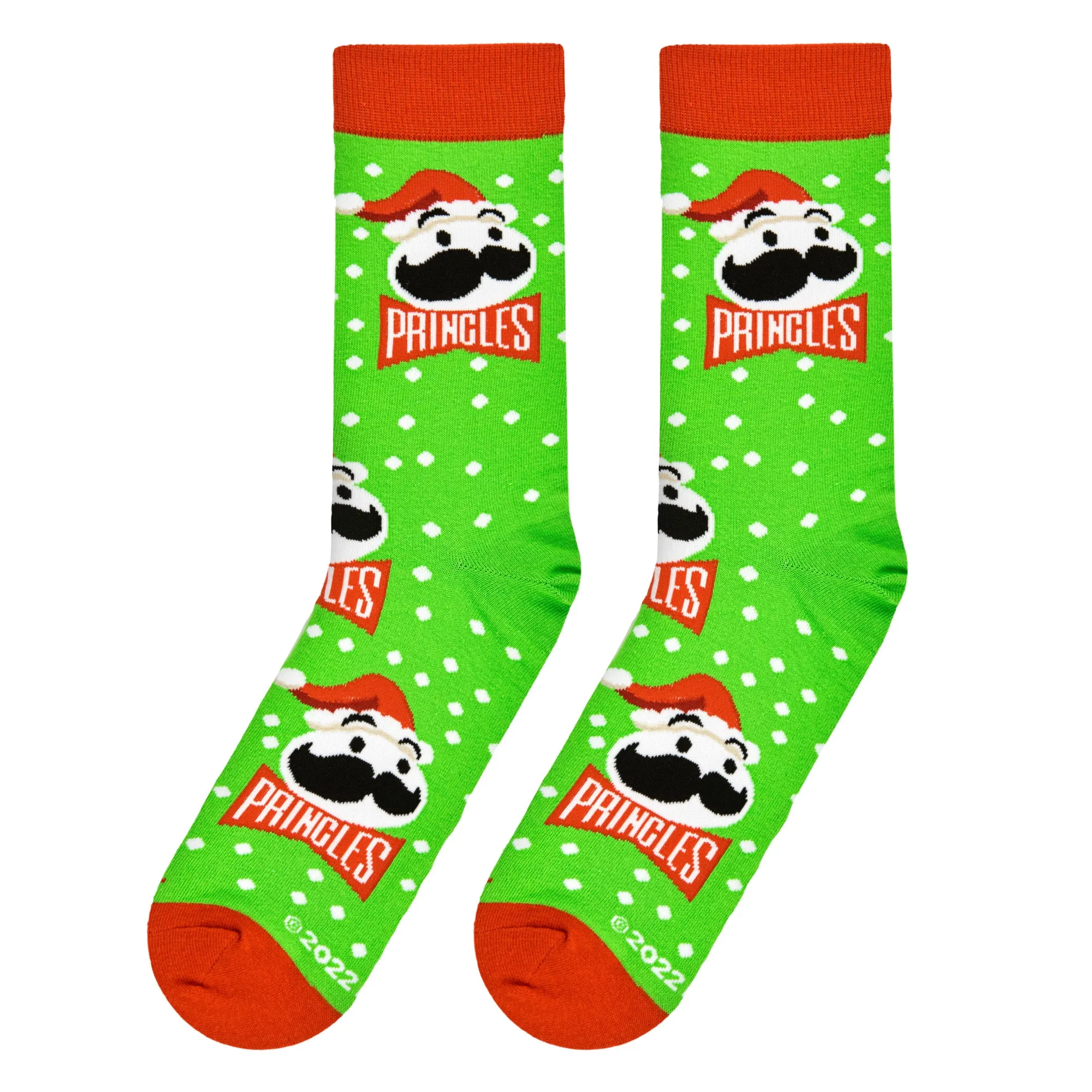 Pringles Christmas Men's Crew Socks sold by Odd Sox product image thumbnail 5