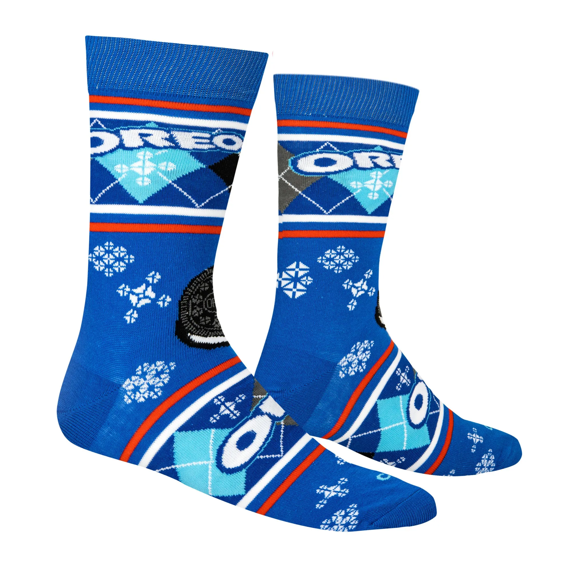 Oreo Christmas Men's Crew Socks sold by Odd Sox product image thumbnail 3