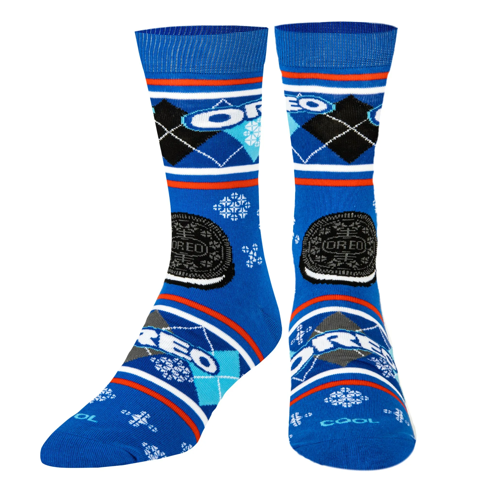 Oreo Christmas Men's Crew Socks sold by Odd Sox product image thumbnail 2