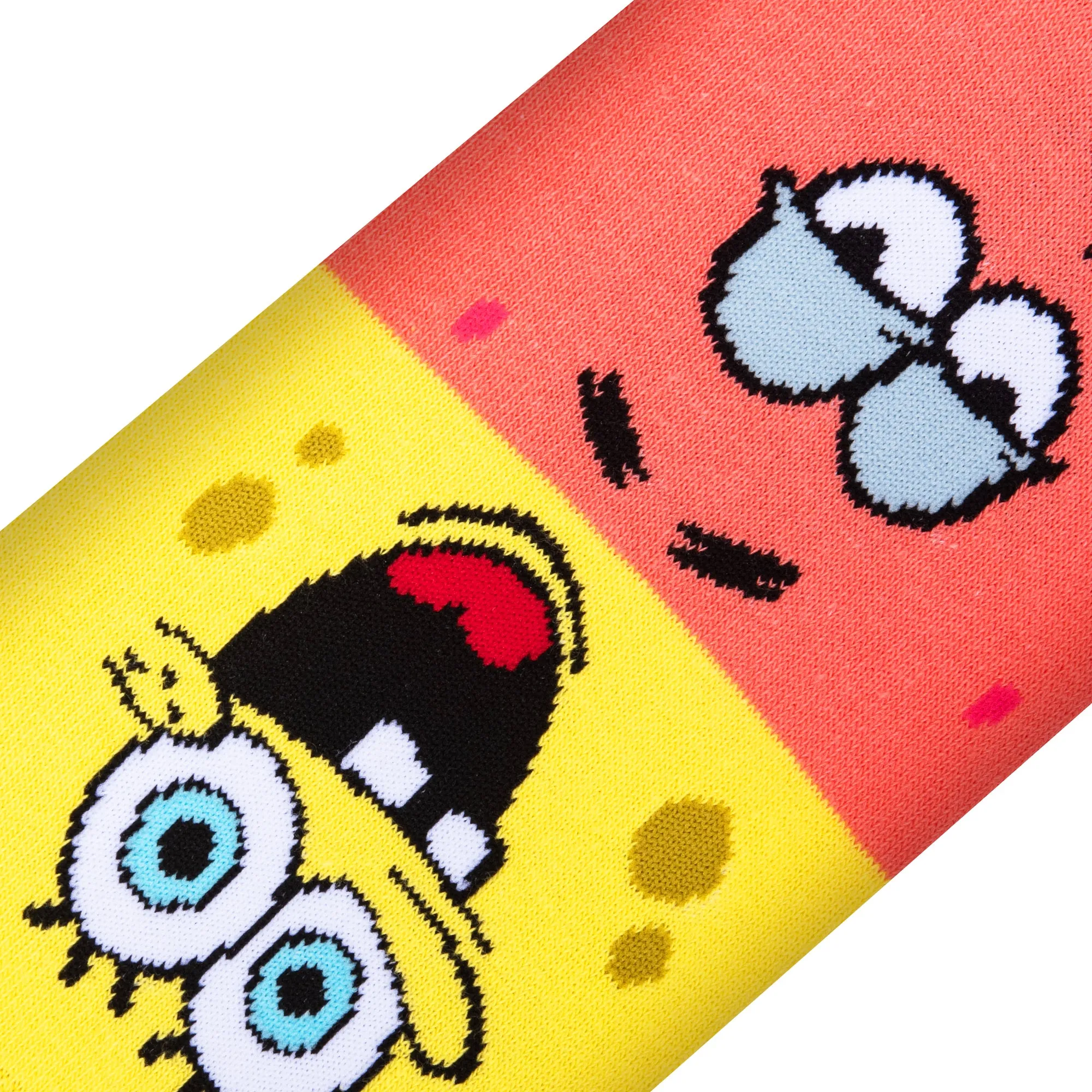 SpongeBob & Patrick Smiley Men's Crew Socks sold by Odd Sox product image thumbnail 4