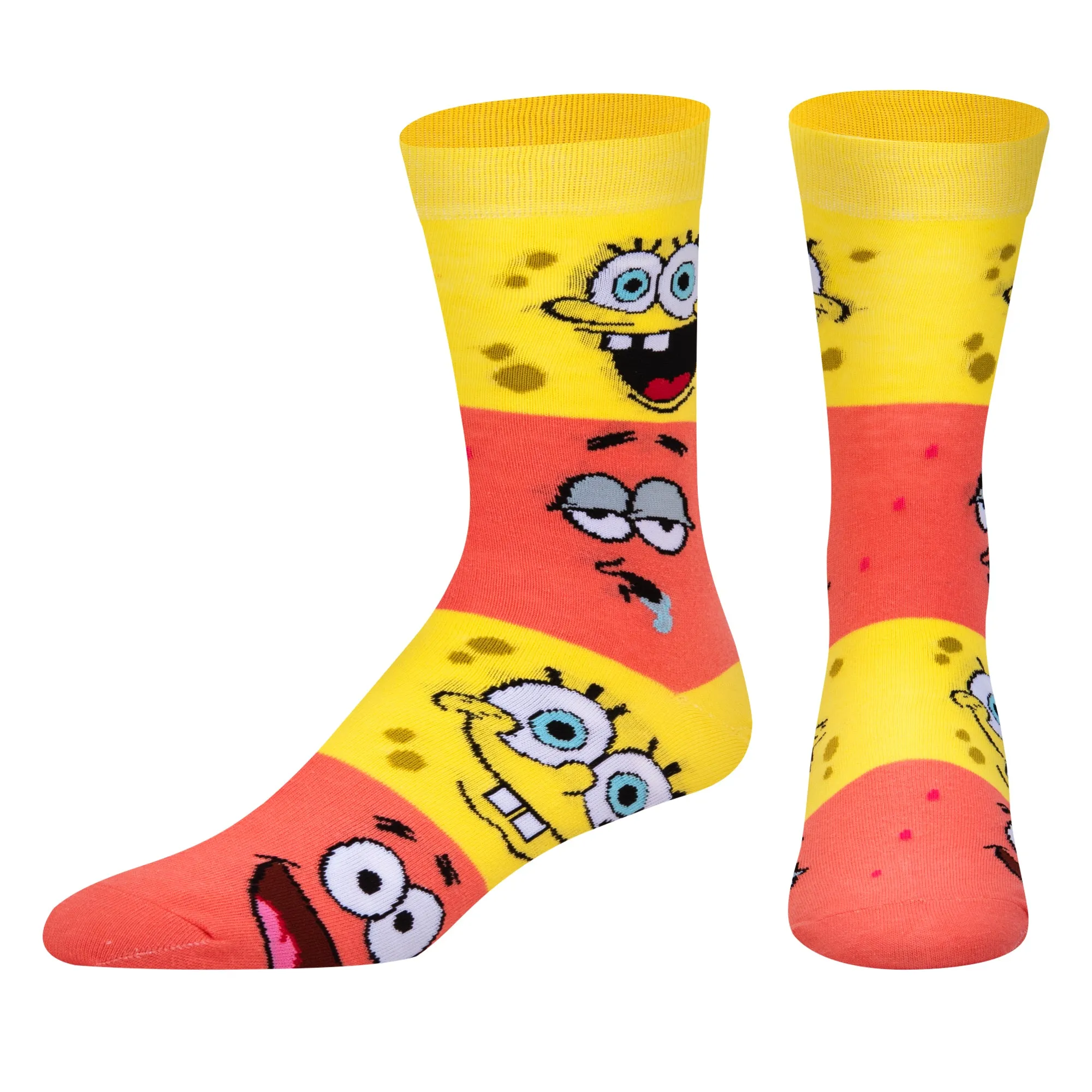 SpongeBob & Patrick Smiley Men's Crew Socks sold by Odd Sox product image thumbnail 2
