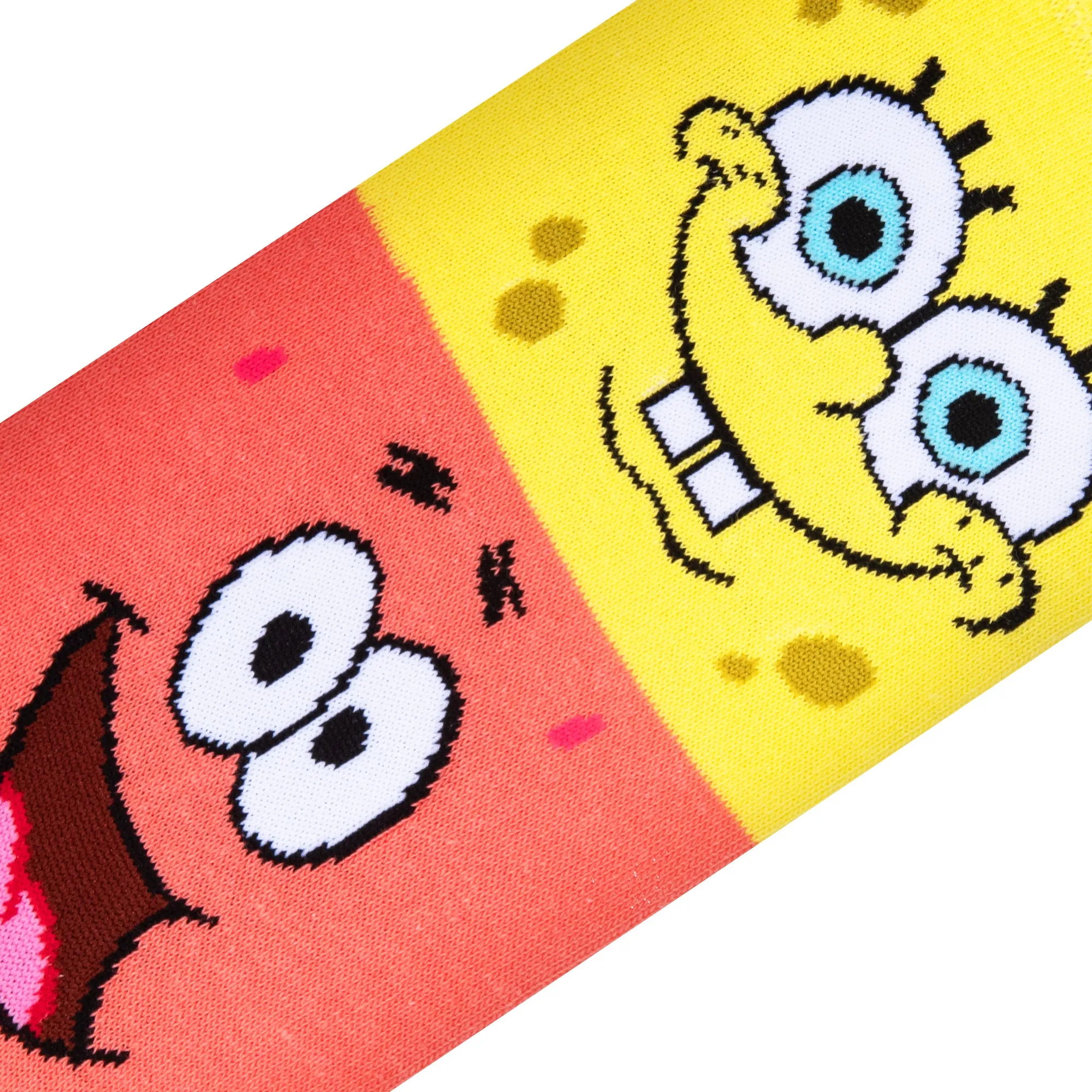 SpongeBob & Patrick Smiley Women's Crew Socks sold by Odd Sox product image thumbnail 4