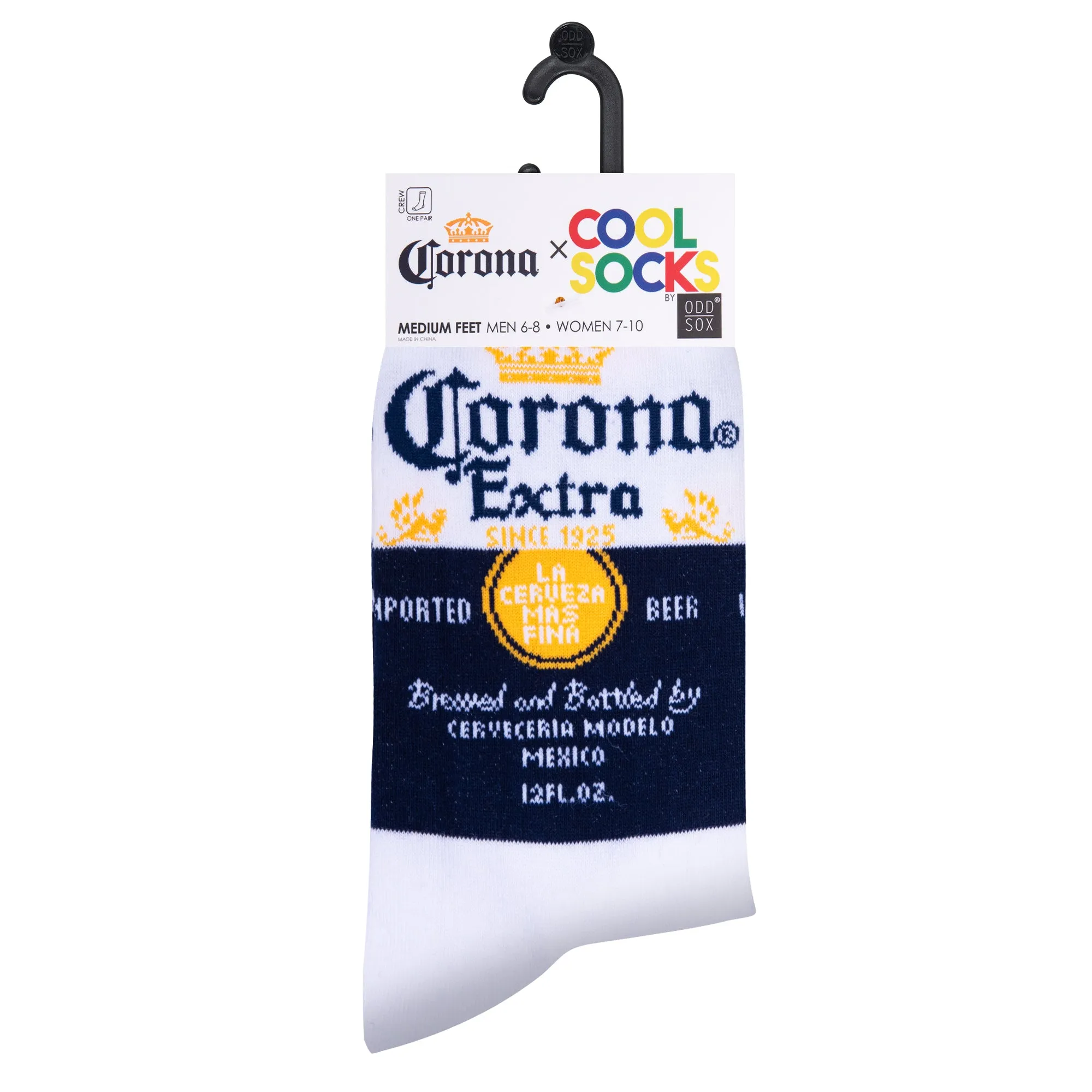Corona Extra Women's Crew Socks sold by Odd Sox product image thumbnail 5