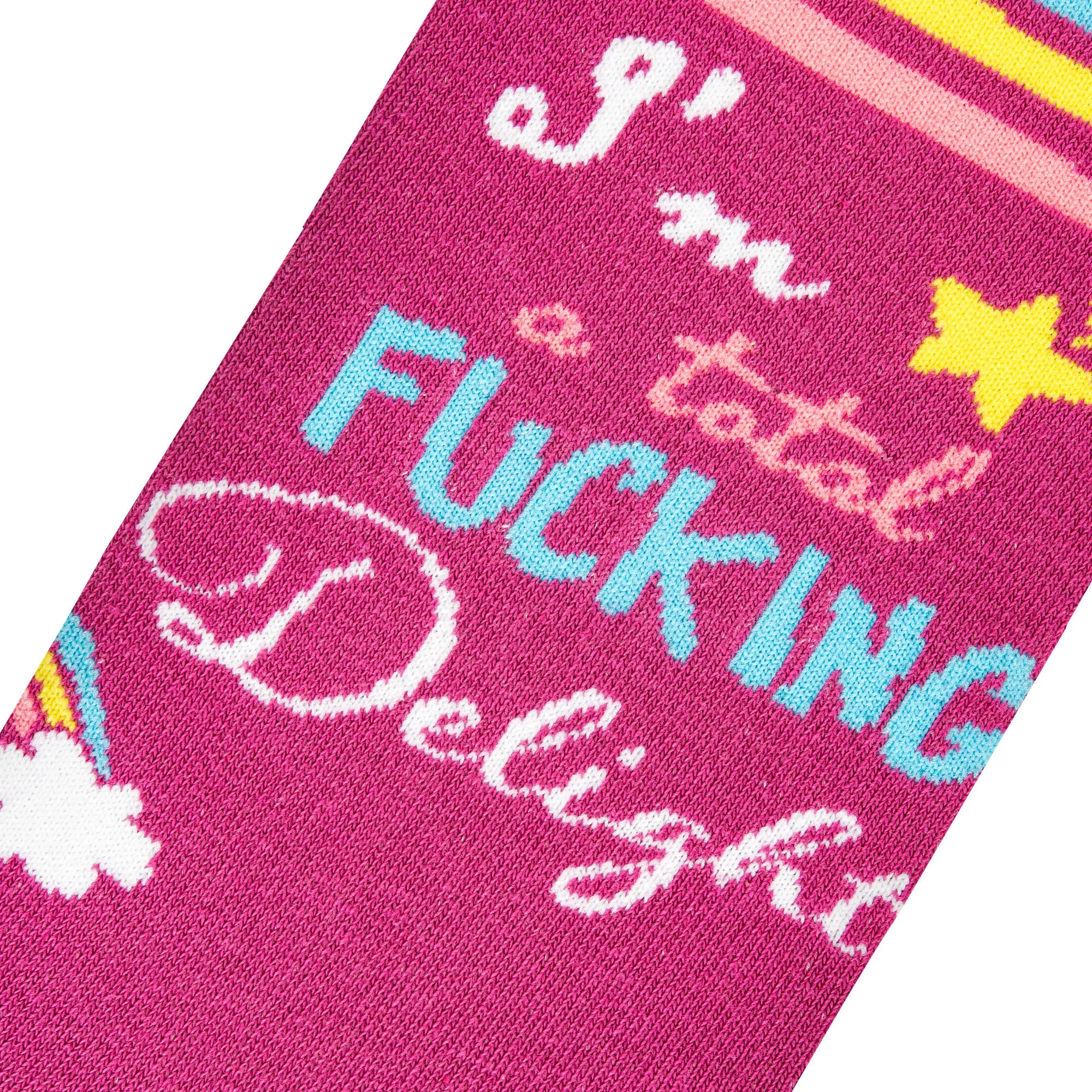 Delight Women's Crew Socks sold by Odd Sox product image thumbnail 4