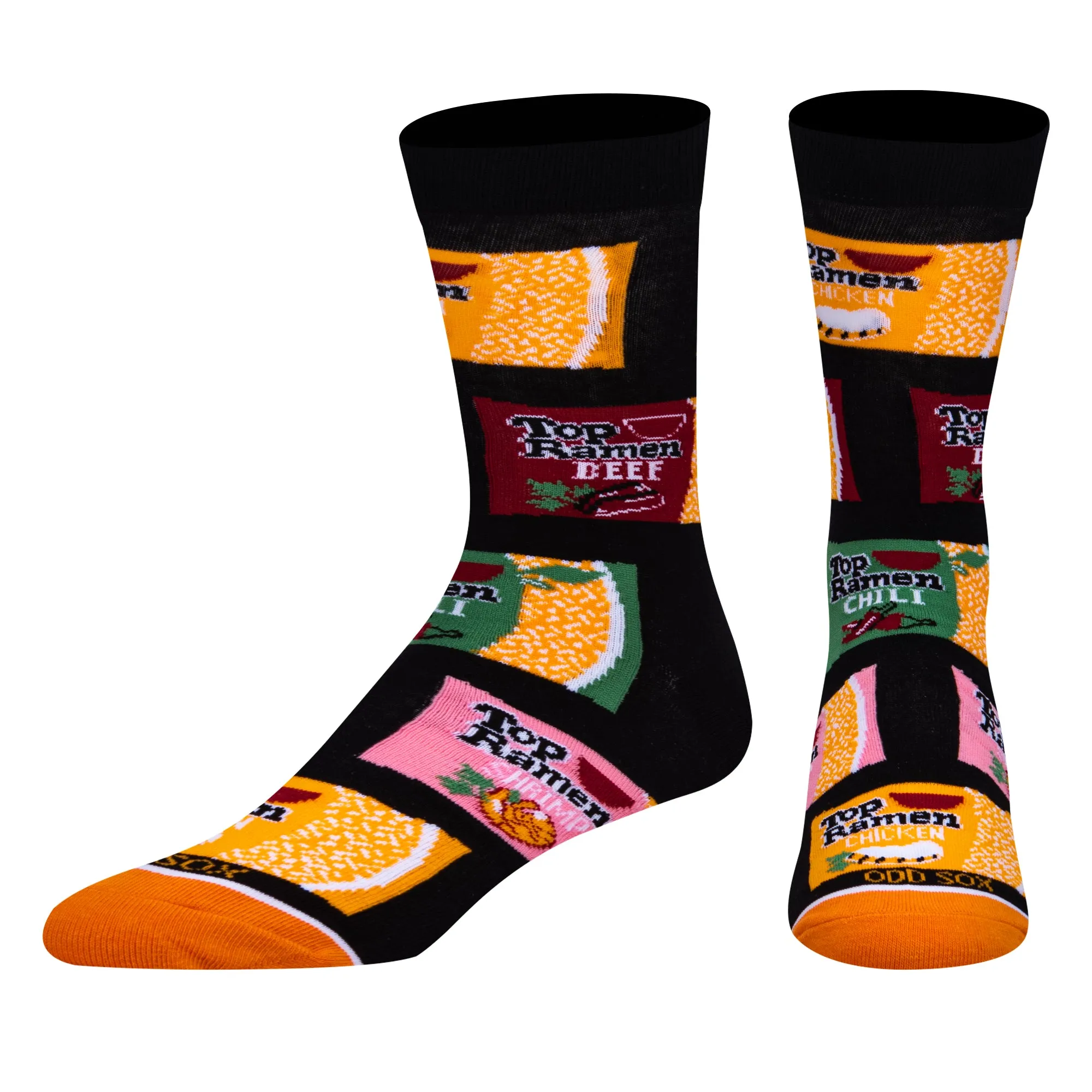 Top Ramen Flavors Men's Crew Socks sold by Odd Sox product image thumbnail 2