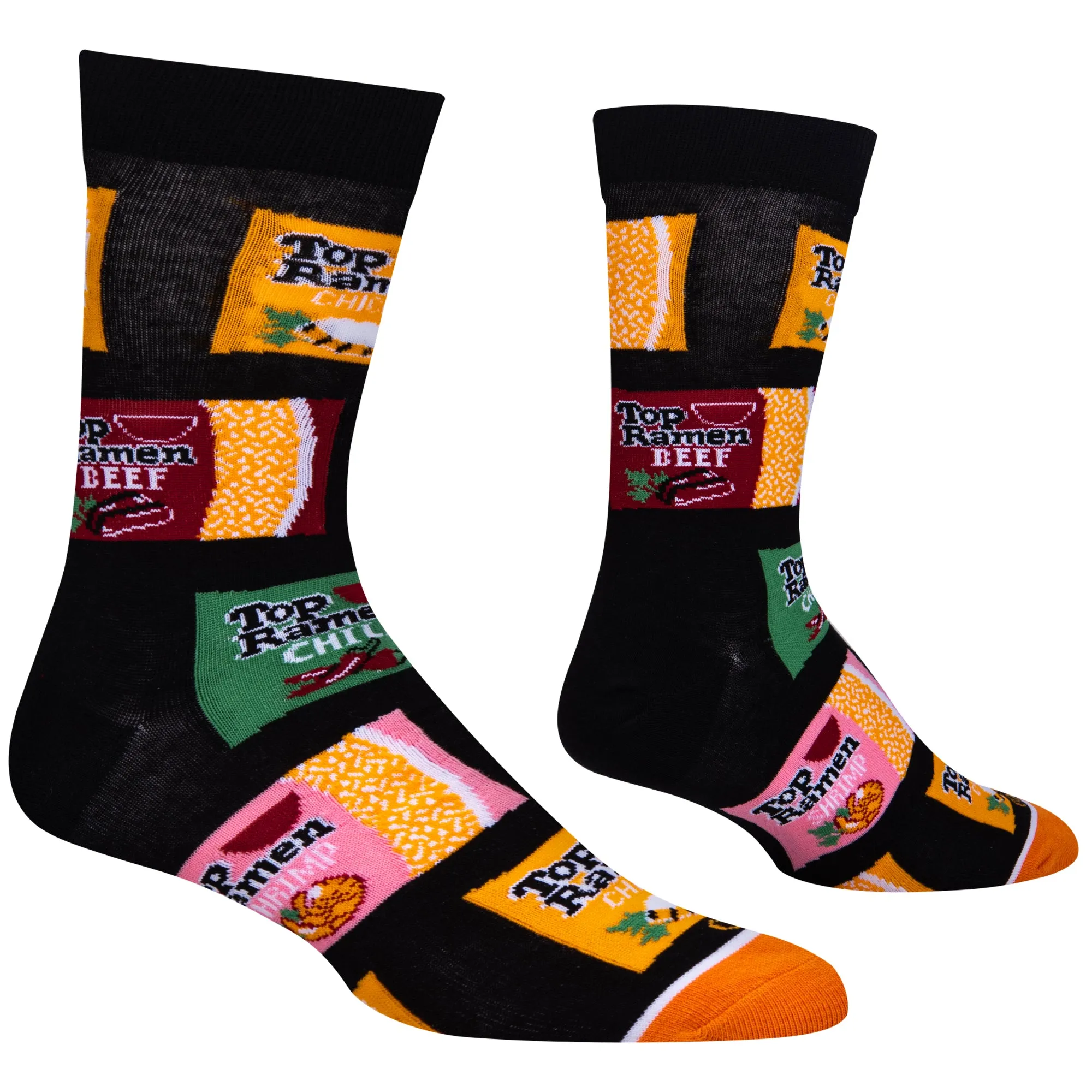 Top Ramen Flavors Men's Crew Socks sold by Odd Sox product image thumbnail 3