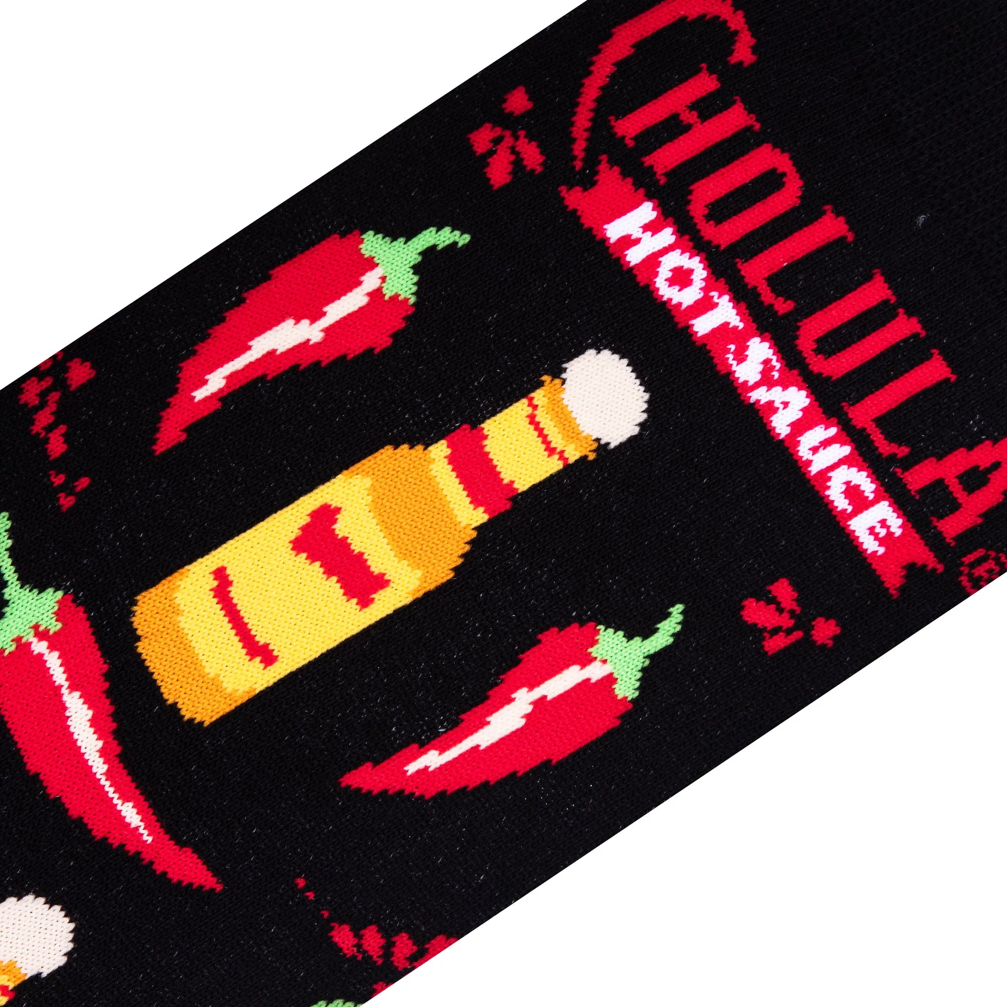 Cholula Too Spicy Women's Crew Socks sold by Odd Sox product image thumbnail 4