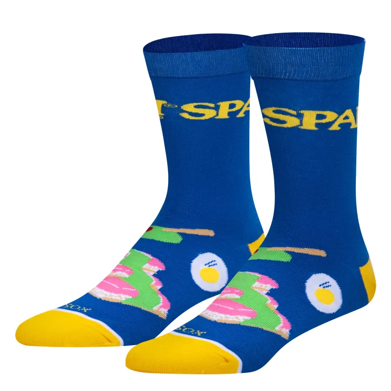 SPAM Men's Crew Socks sold by Odd Sox