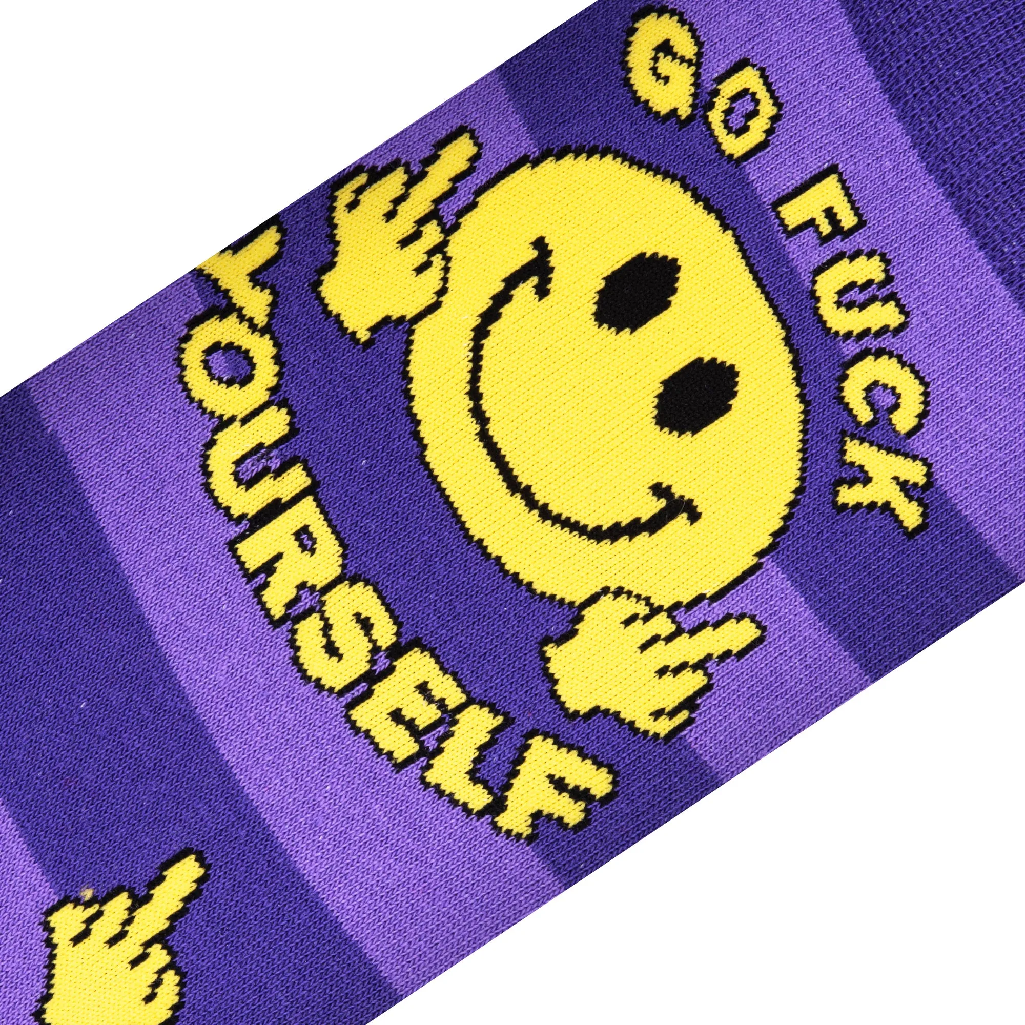 Go Fuck Yourself Women's Crew Socks sold by Odd Sox product image thumbnail 4