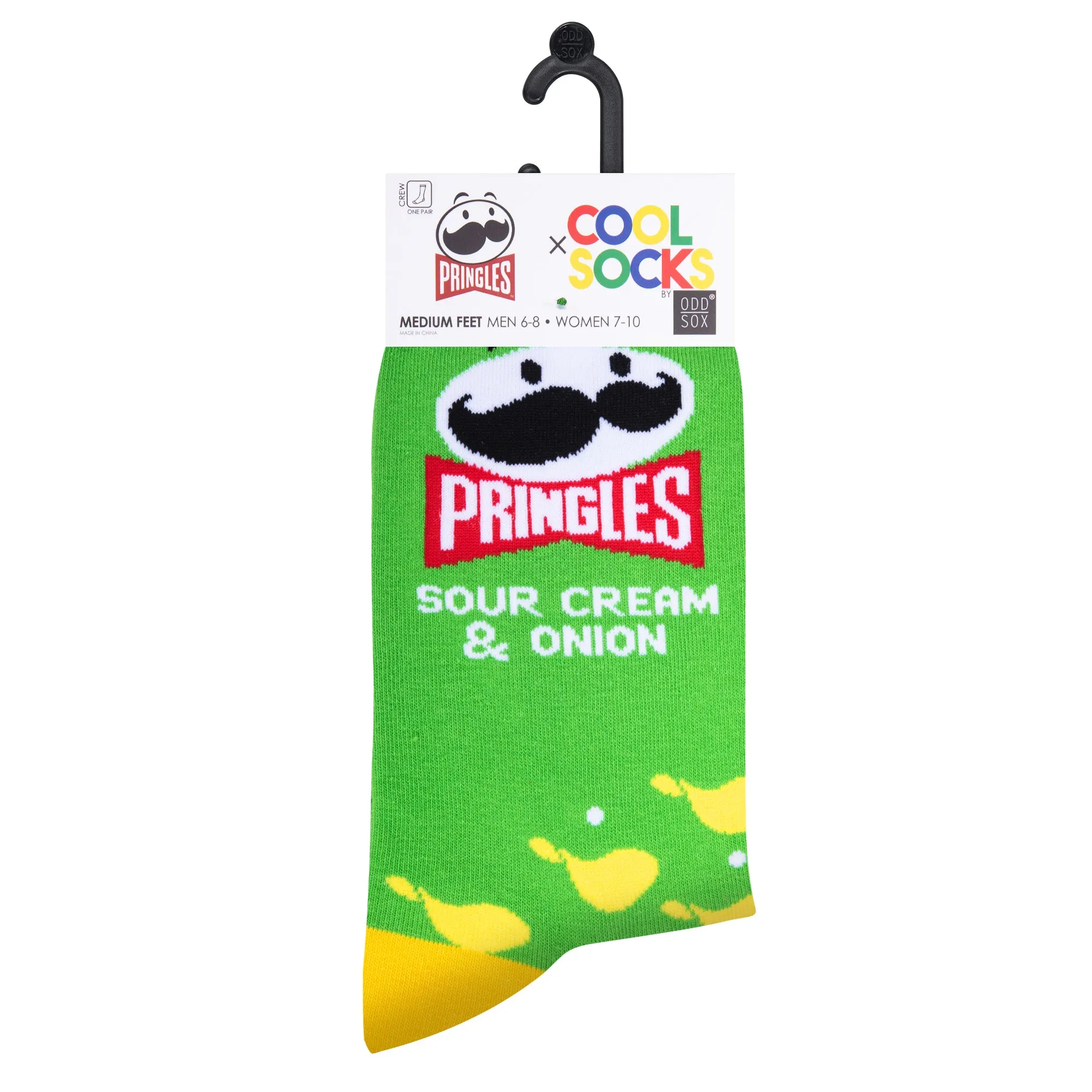 Pringles Sour Cream Women's Crew Socks sold by Odd Sox product image thumbnail 5