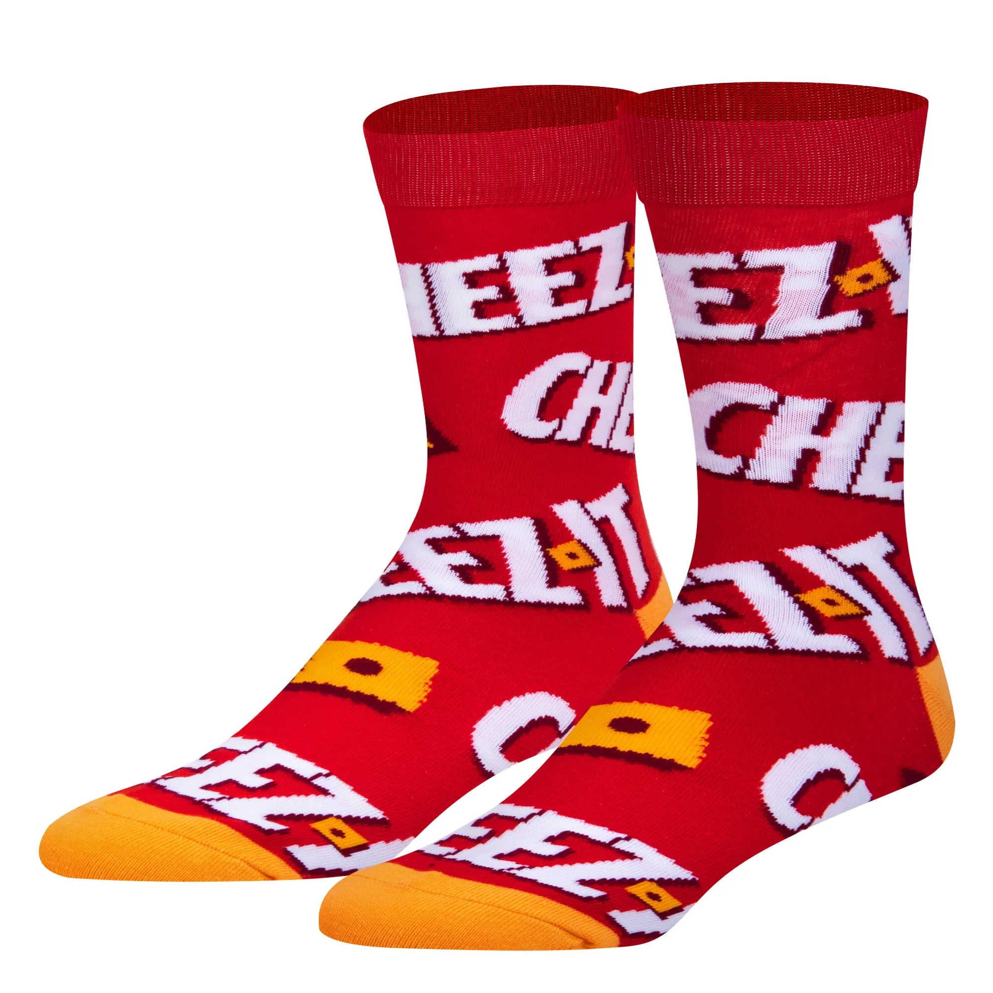 Keep It Cheezy Men's Crew Socks sold by Odd Sox