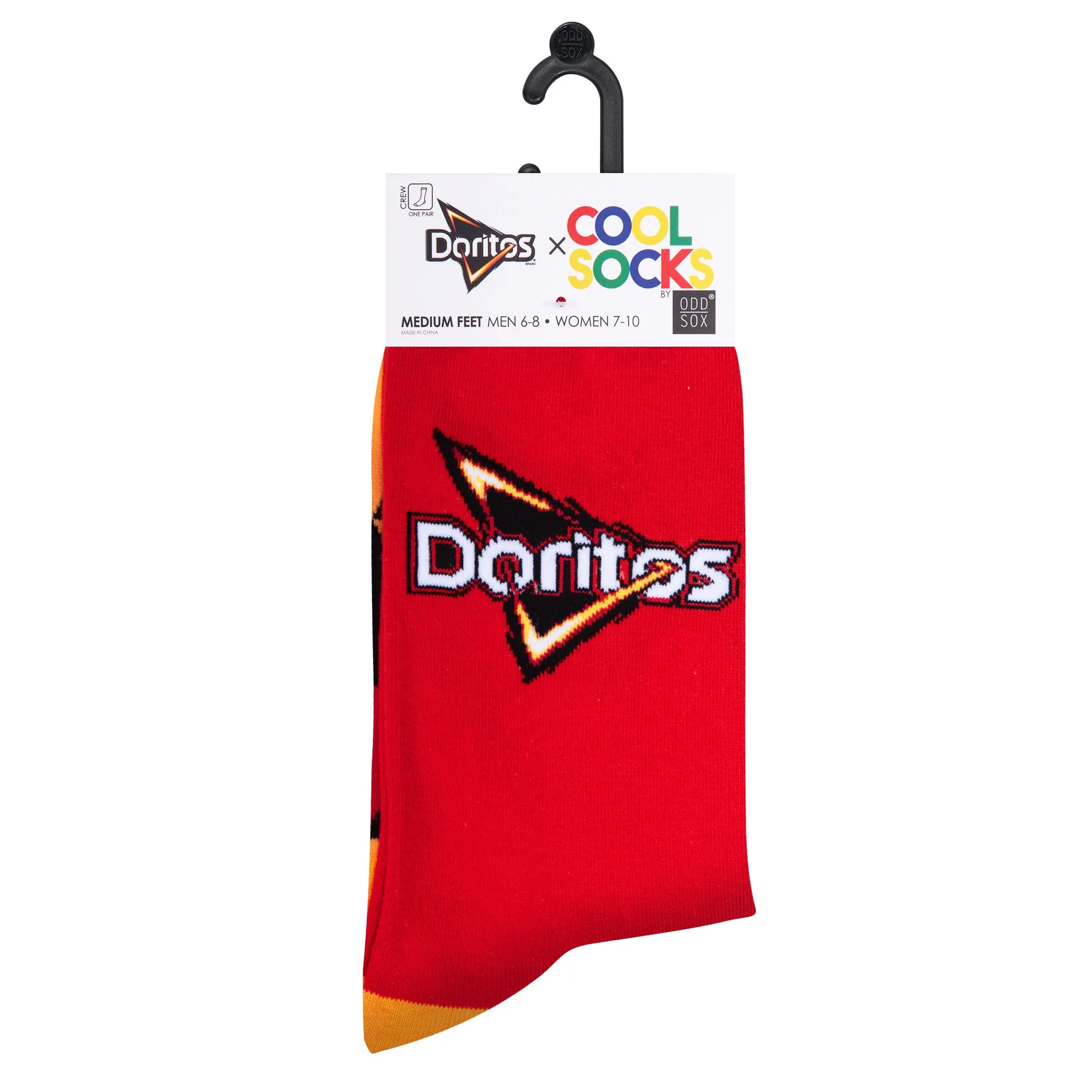 Doritos Nacho Cheese Women's Crew Socks sold by Odd Sox product image thumbnail 5