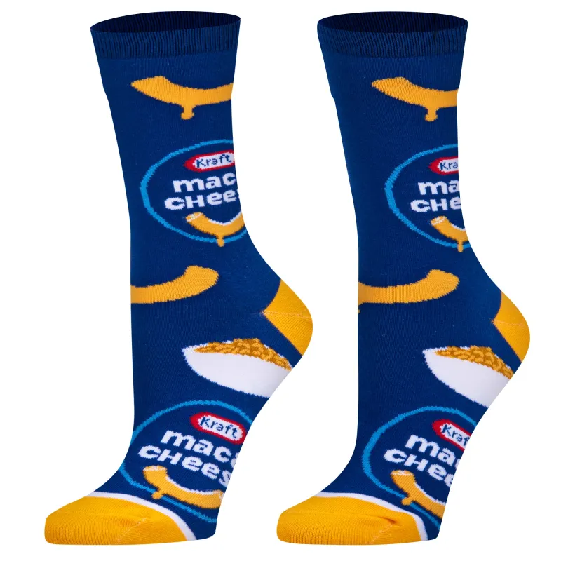 Kraft Mac & Cheese Women's Crew Socks sold by Odd Sox