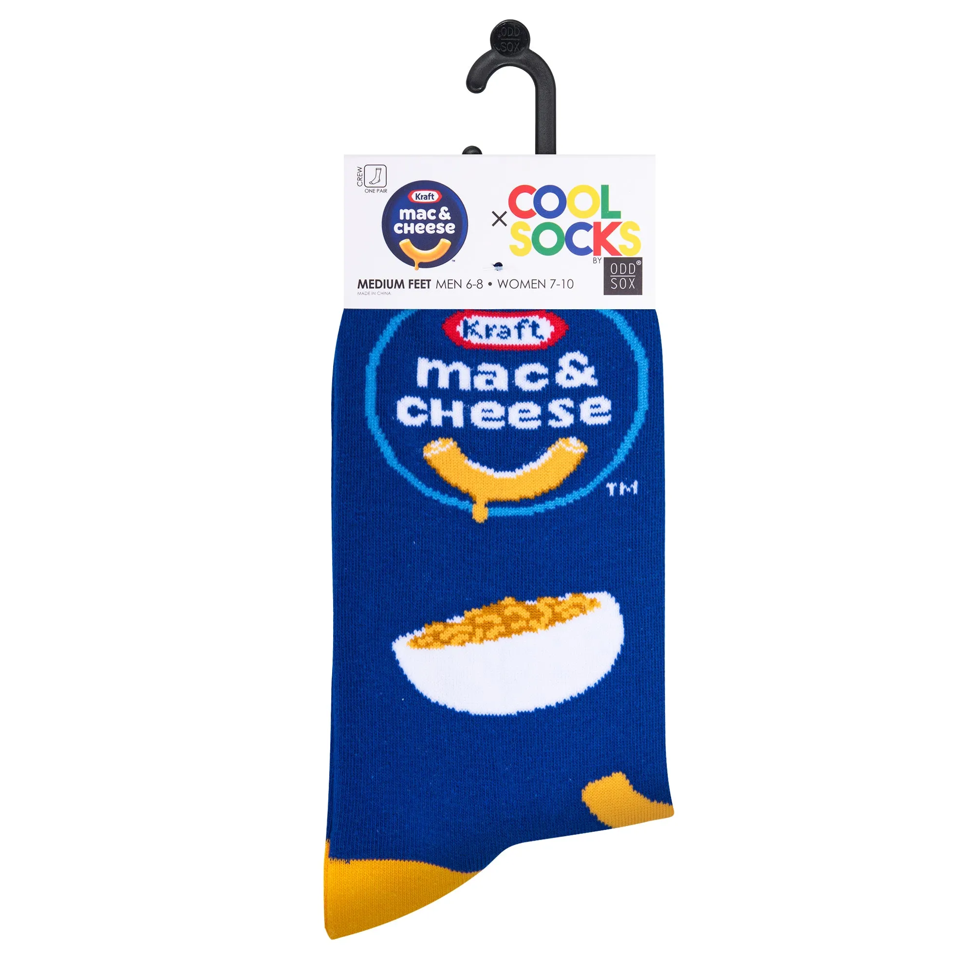 Kraft Mac & Cheese Women's Crew Socks sold by Odd Sox product image thumbnail 5