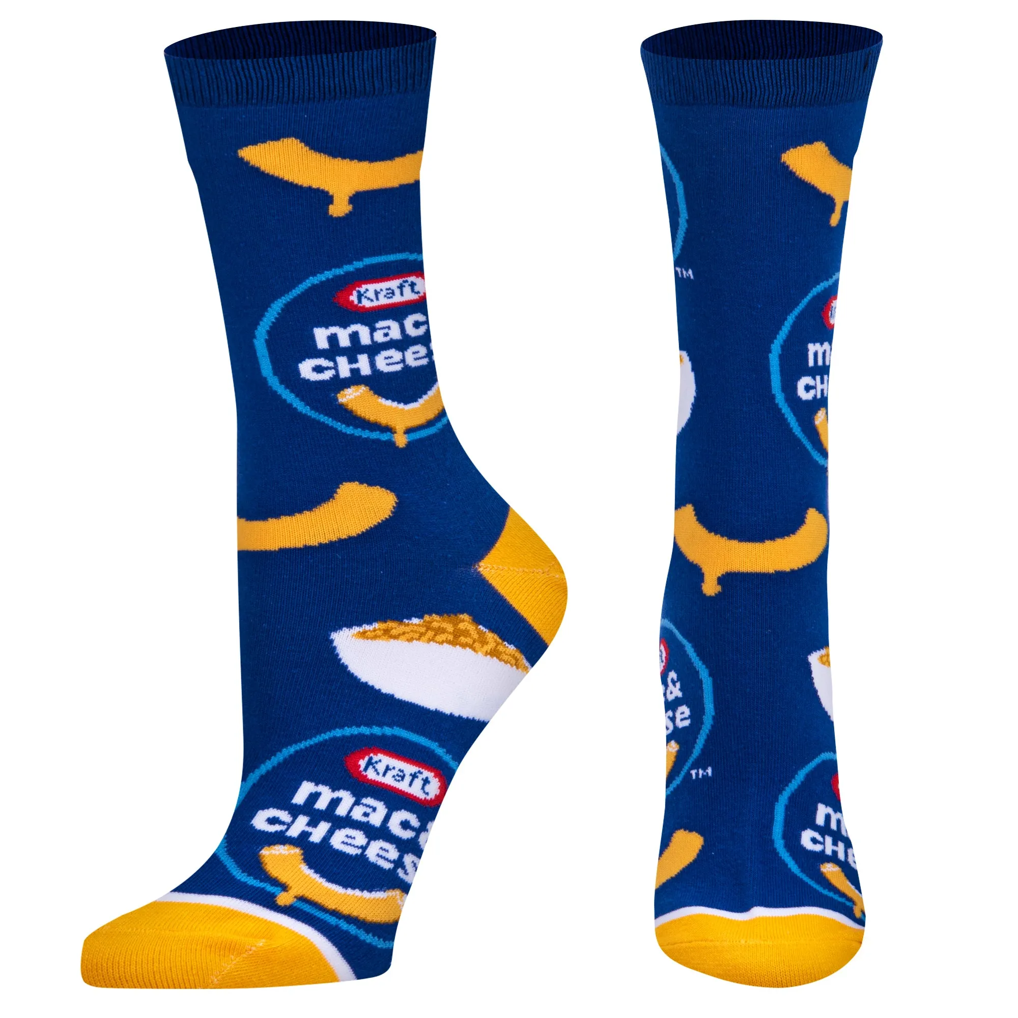 Kraft Mac & Cheese Women's Crew Socks sold by Odd Sox product image thumbnail 2