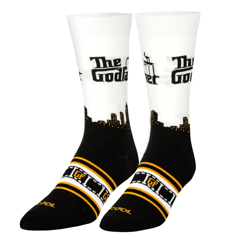 The Godfather Film Men's Crew Socks sold by Odd Sox
