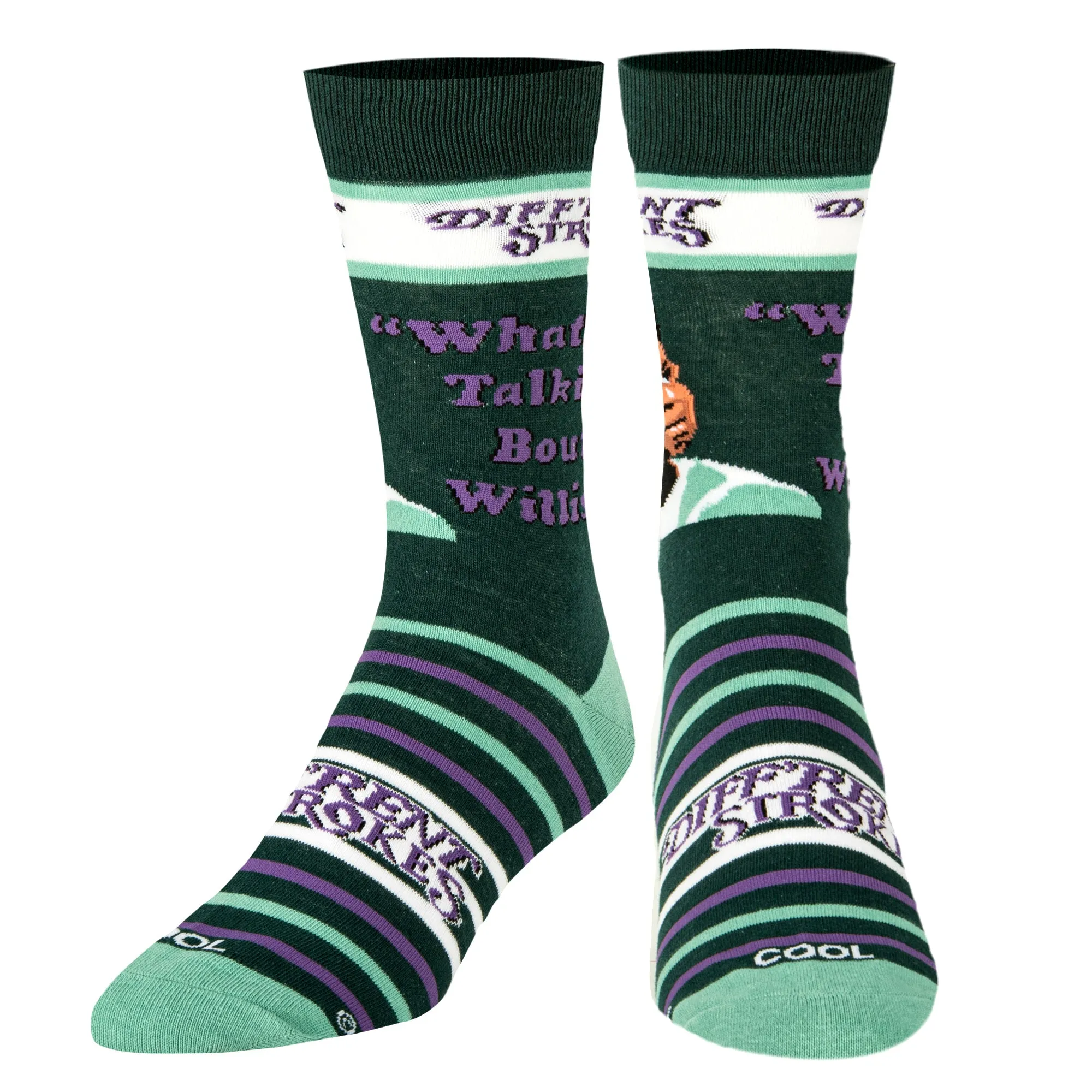 Diff'rent Strokes Men's Crew Socks sold by Odd Sox product image thumbnail 2