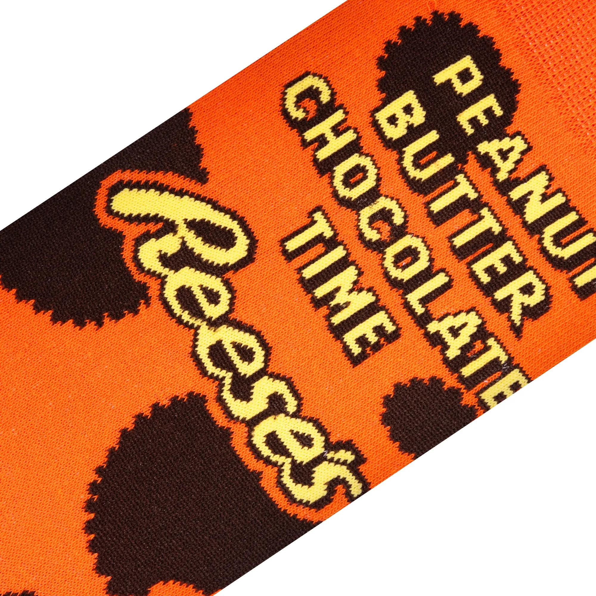 Peanut Reese's Butter Chocolate Time Women's Crew Socks sold by Odd Sox product image thumbnail 4