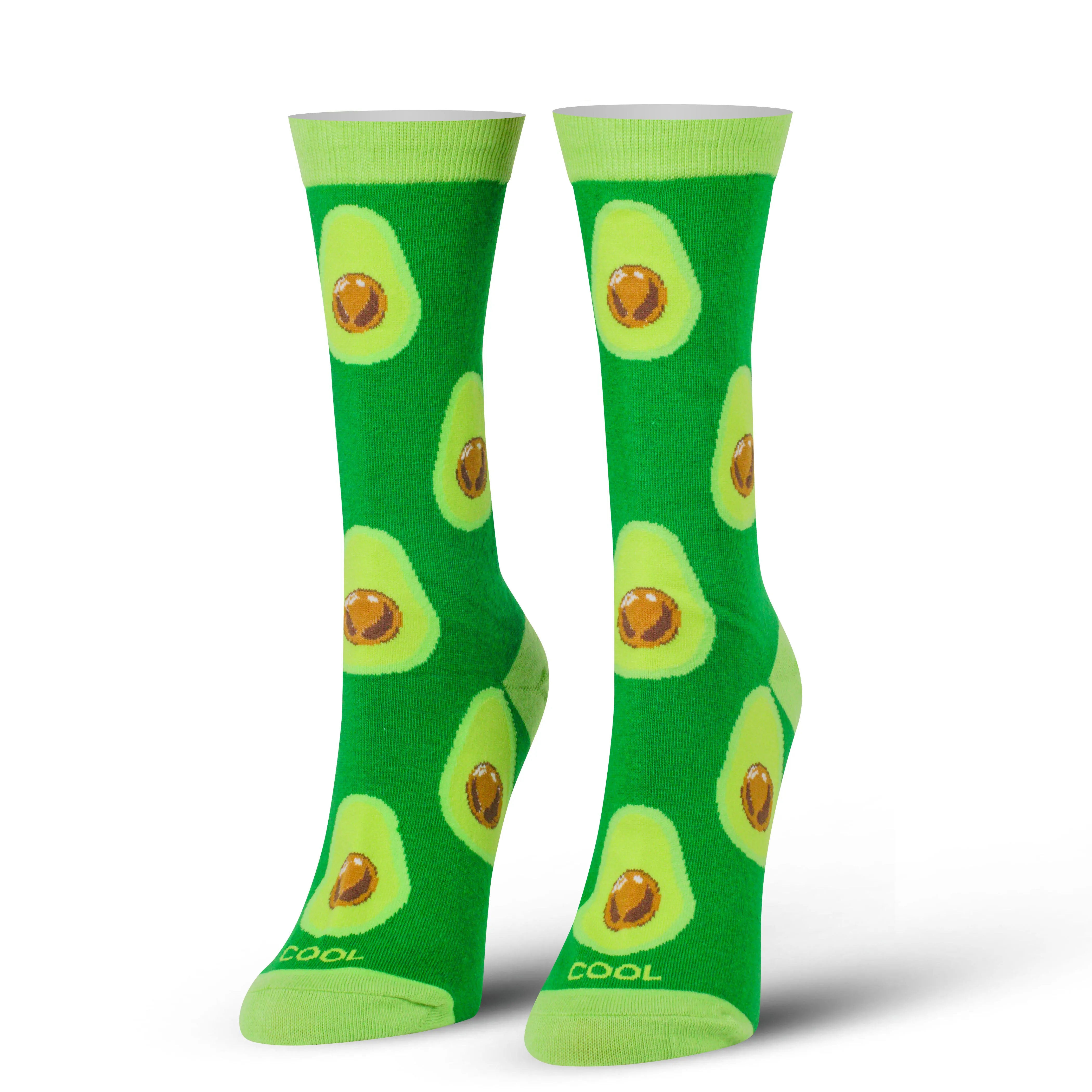 Avocados Women's Crew Socks sold by Odd Sox