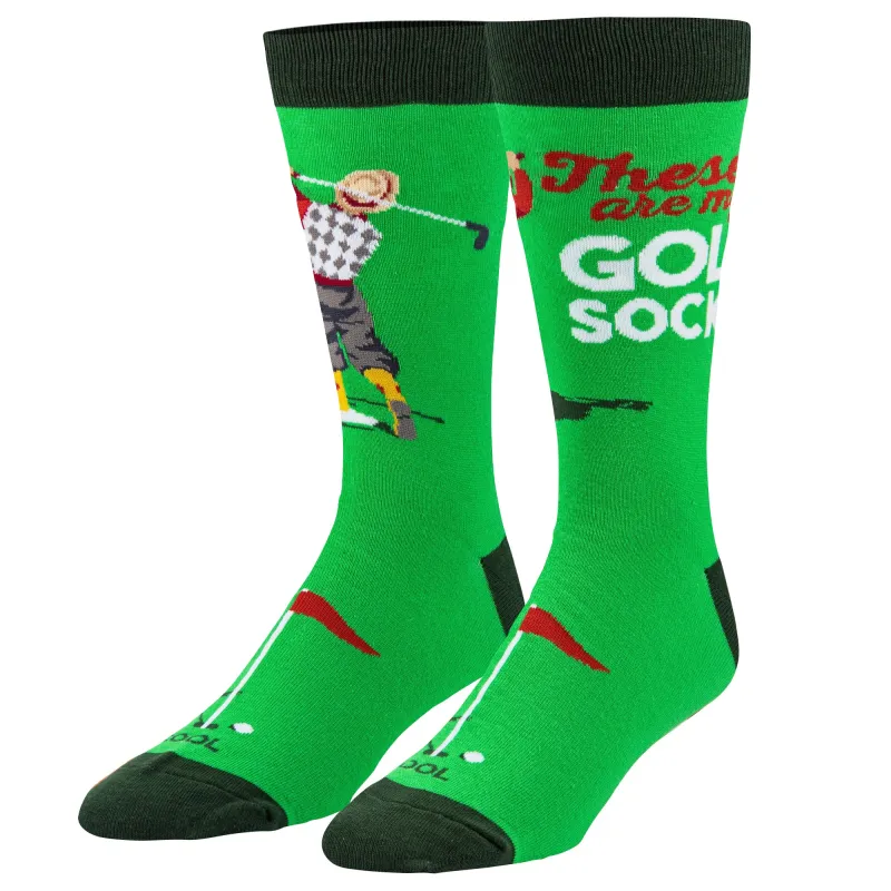 My Golf Socks Men's Crew Socks sold by Odd Sox