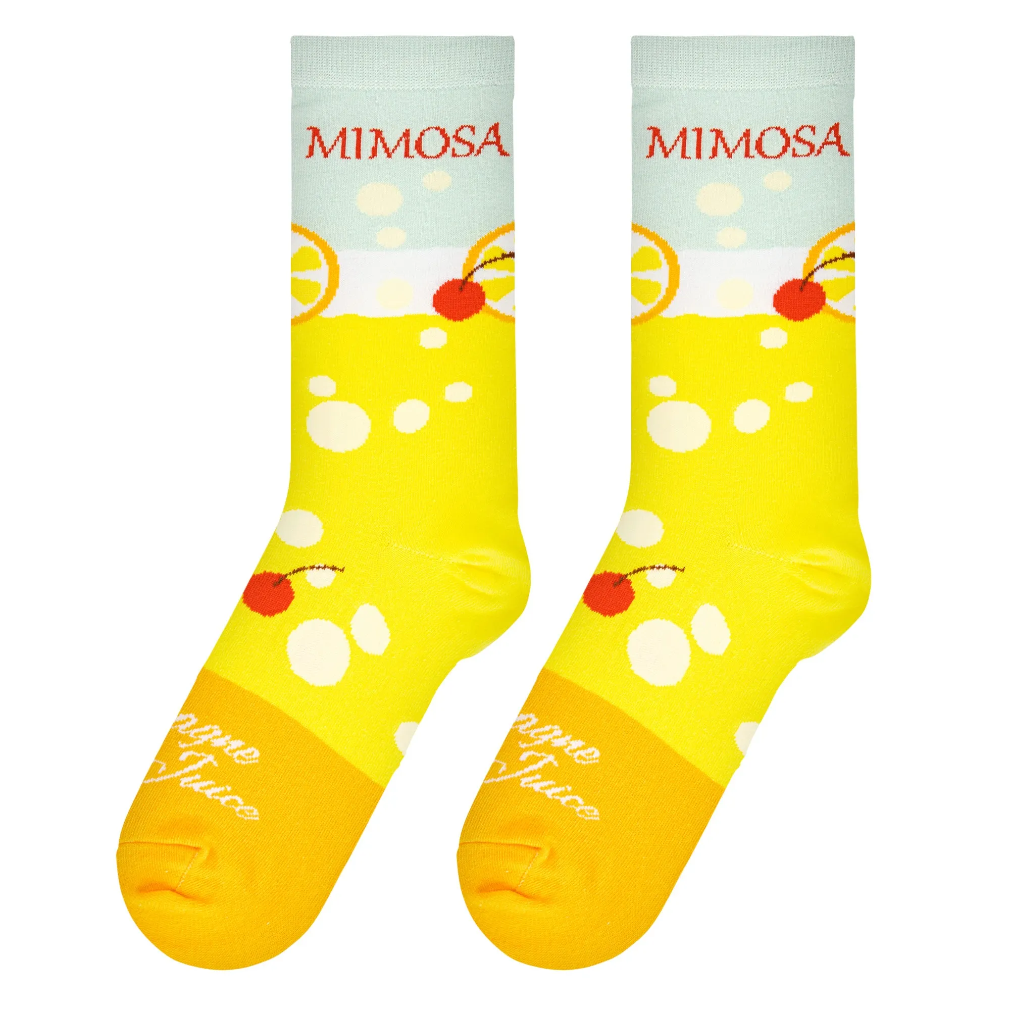 Mimosa Recipe Women's Crew Socks sold by Odd Sox product image thumbnail 5