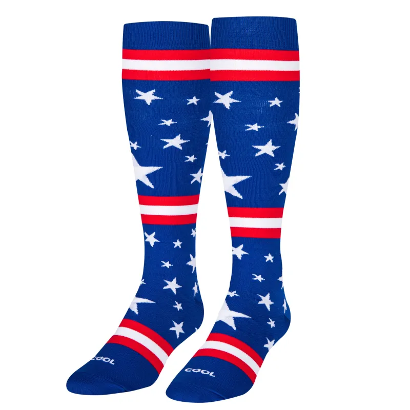 Stars & Stripes Compression Socks sold by Odd Sox