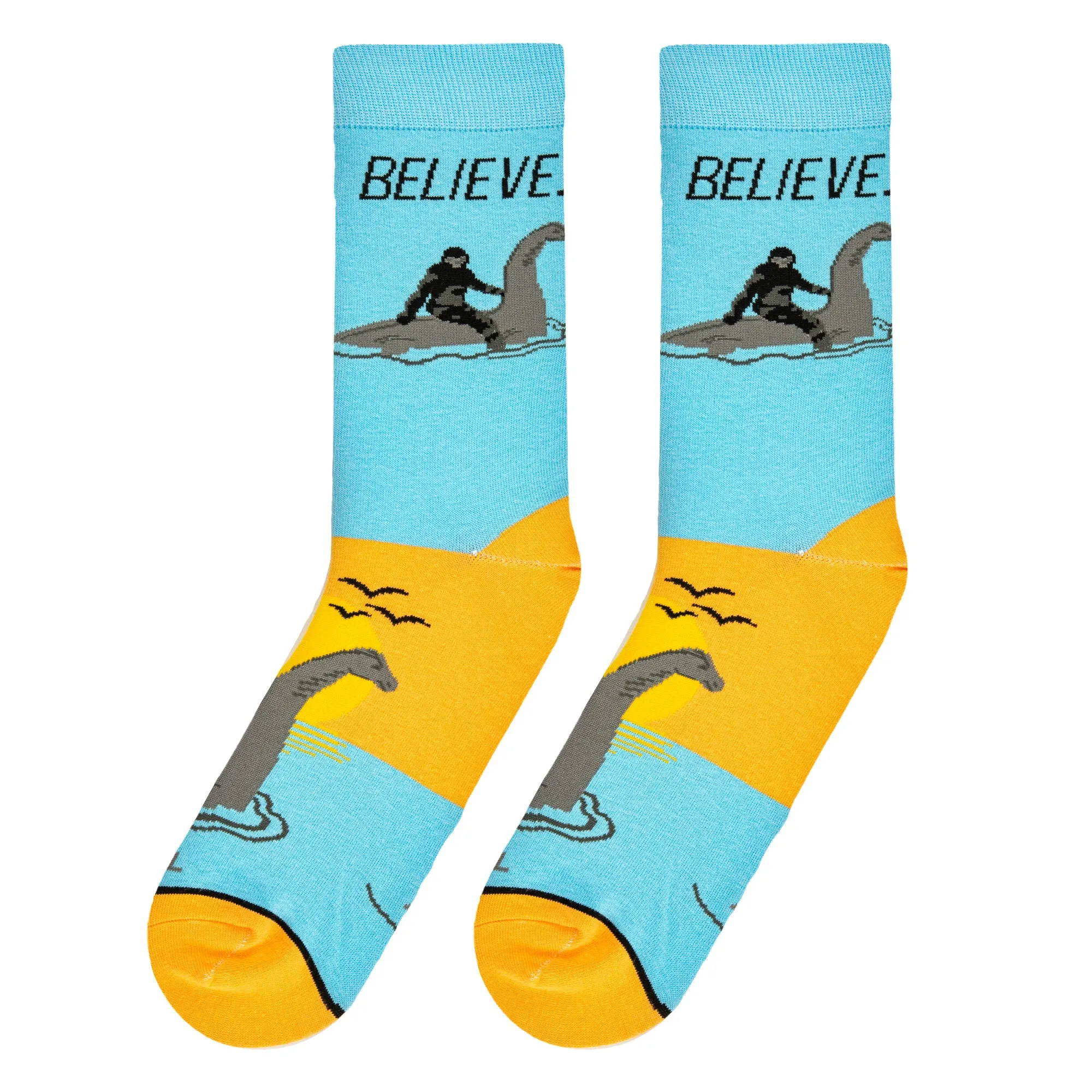 Believe Men's Crew Socks sold by Odd Sox product image thumbnail 5