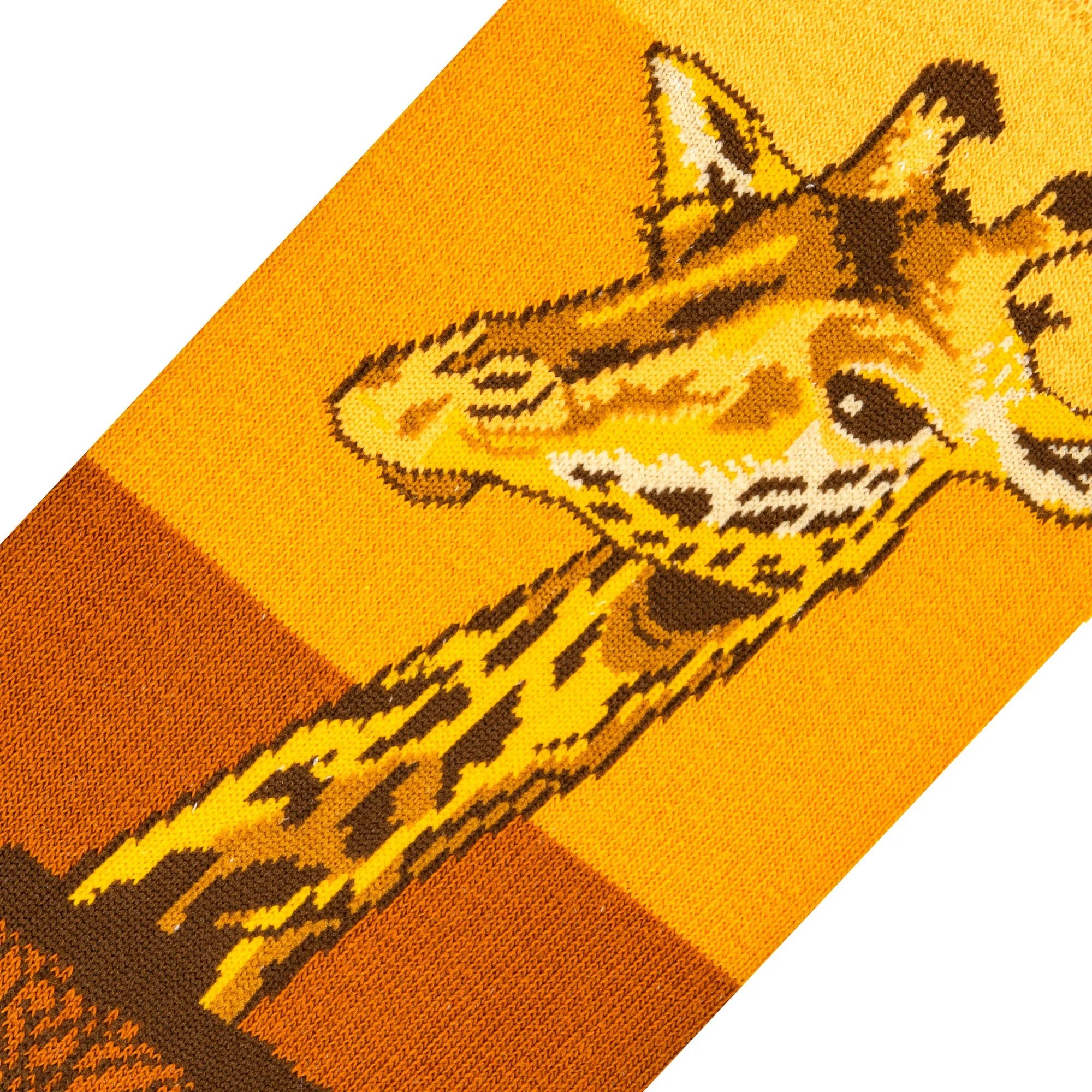 Giraffe Safari Men's Crew Socks sold by Odd Sox product image thumbnail 4