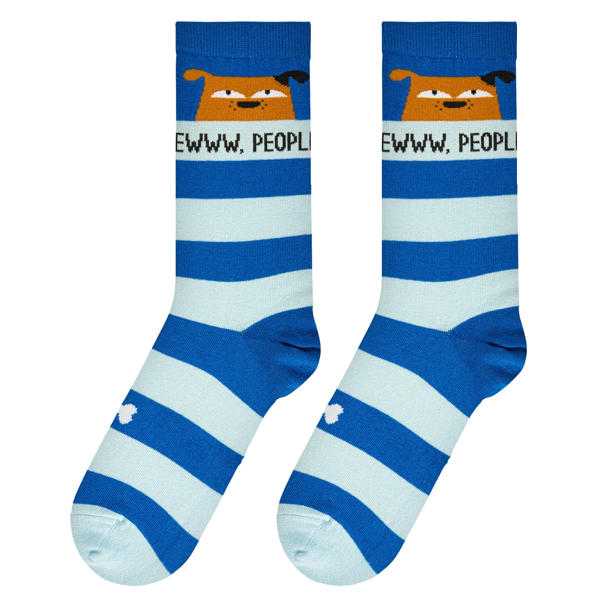 Eww People Dogs Women's Crew Socks sold by Odd Sox product image thumbnail 5