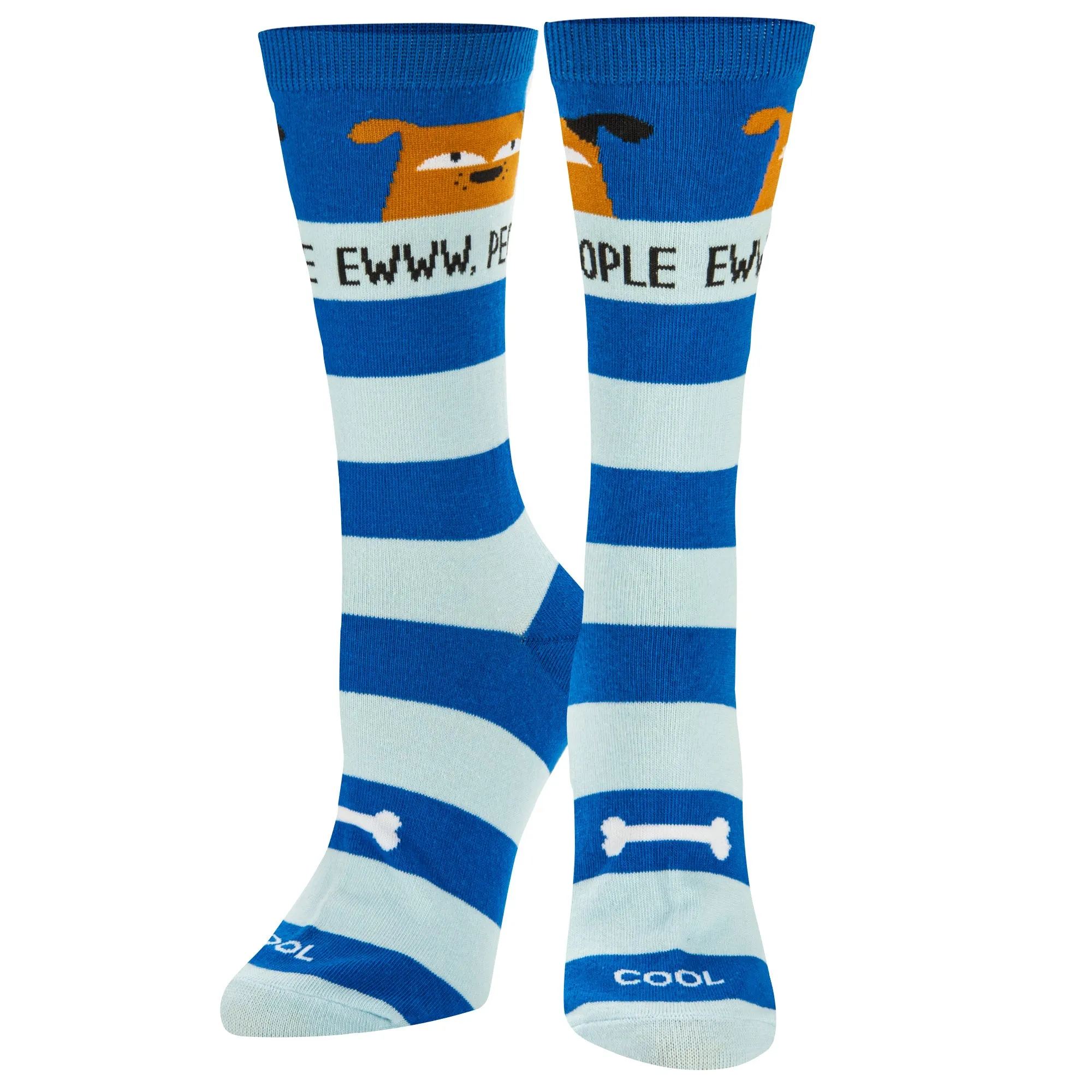 Eww People Dogs Women's Crew Socks sold by Odd Sox product image thumbnail 2