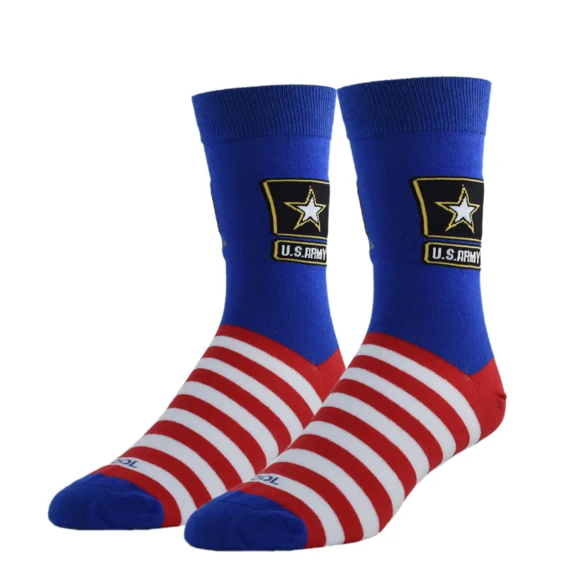 USA Army Flag Men's Crew Socks sold by Odd Sox