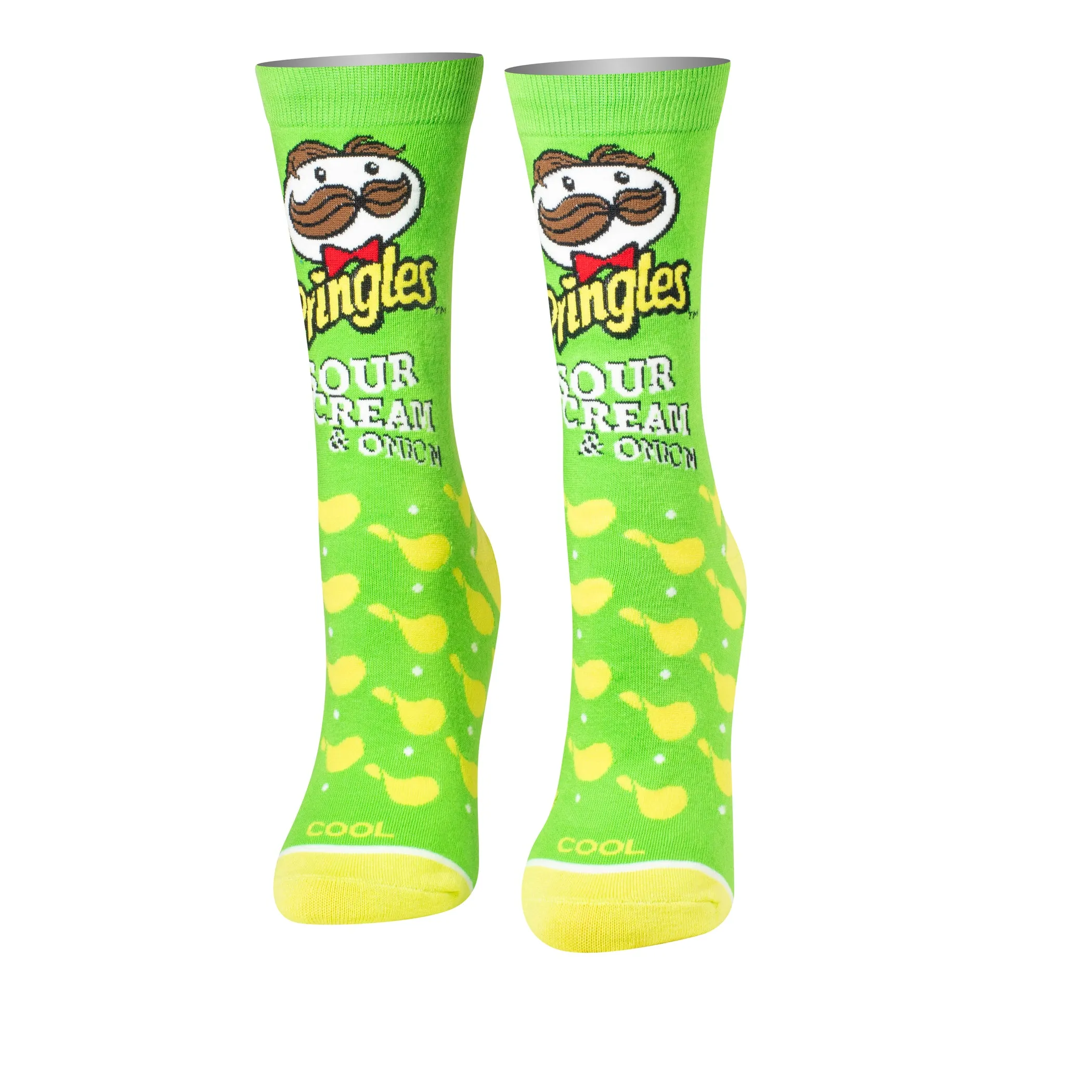Pringles Sour Cream Women's Crew Socks sold by Odd Sox product image thumbnail 3