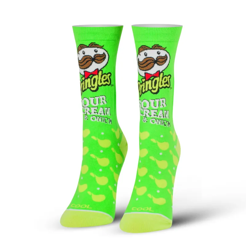 Pringles Sour Cream Women's Crew Socks sold by Odd Sox