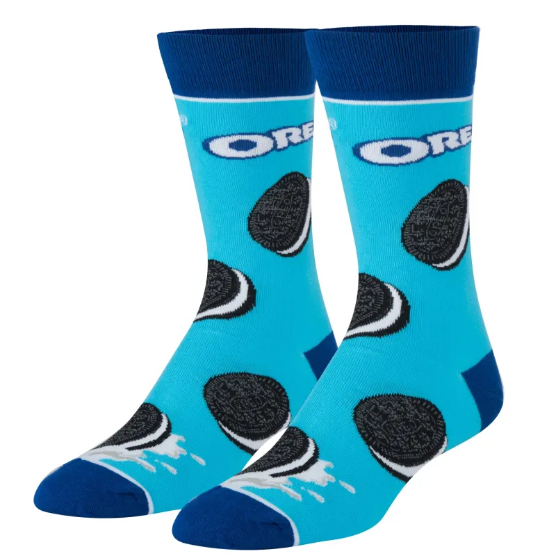 Oreo Cookies Men's Crew Socks sold by Odd Sox