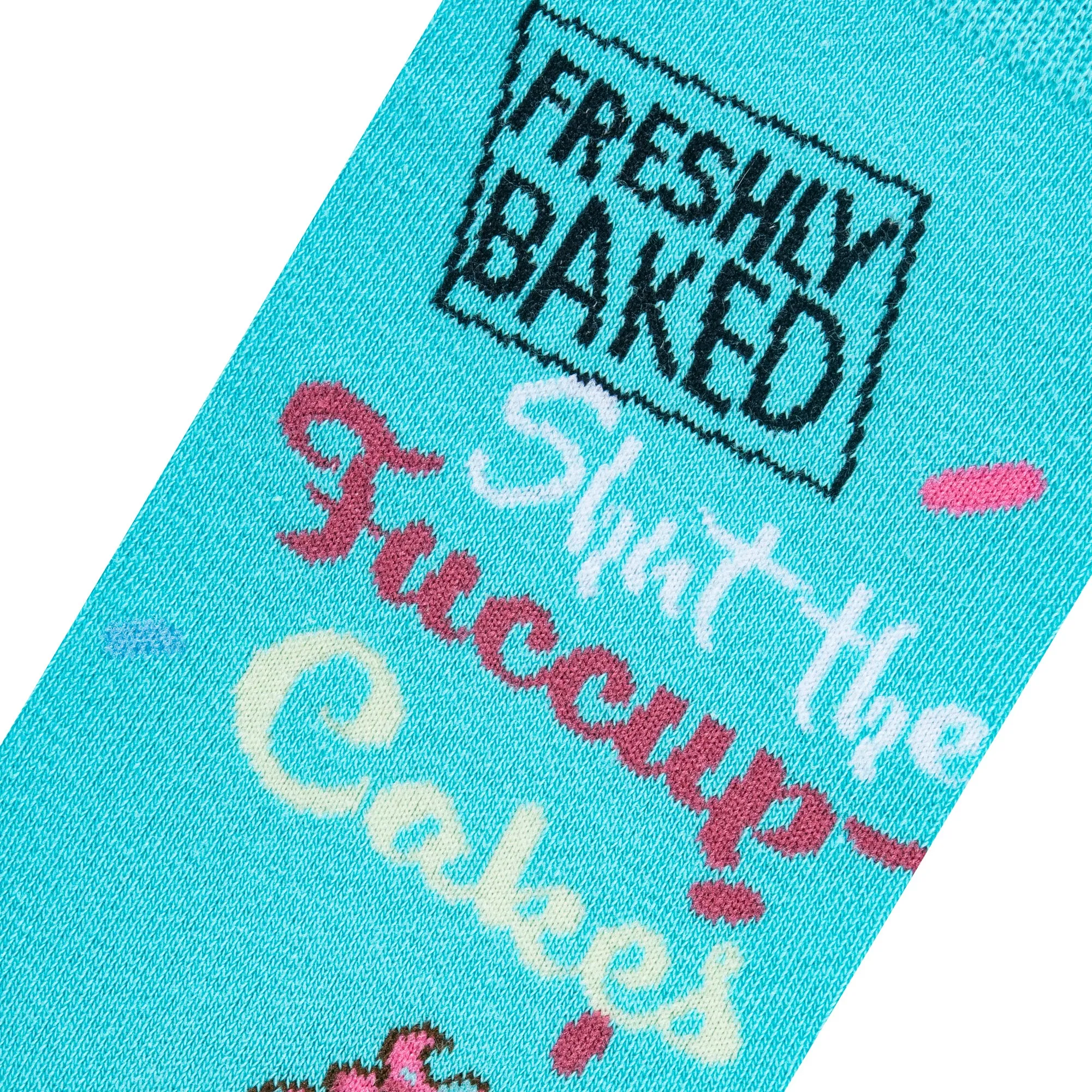 Shut The Fuccupcakes Women's Crew Socks sold by Odd Sox product image thumbnail 4