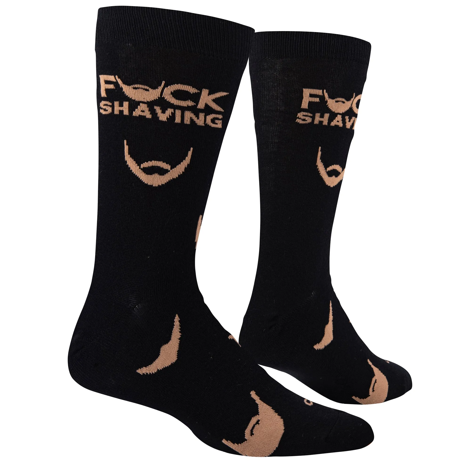 Fuck Shaving Men's Crew Socks sold by Odd Sox product image thumbnail 3