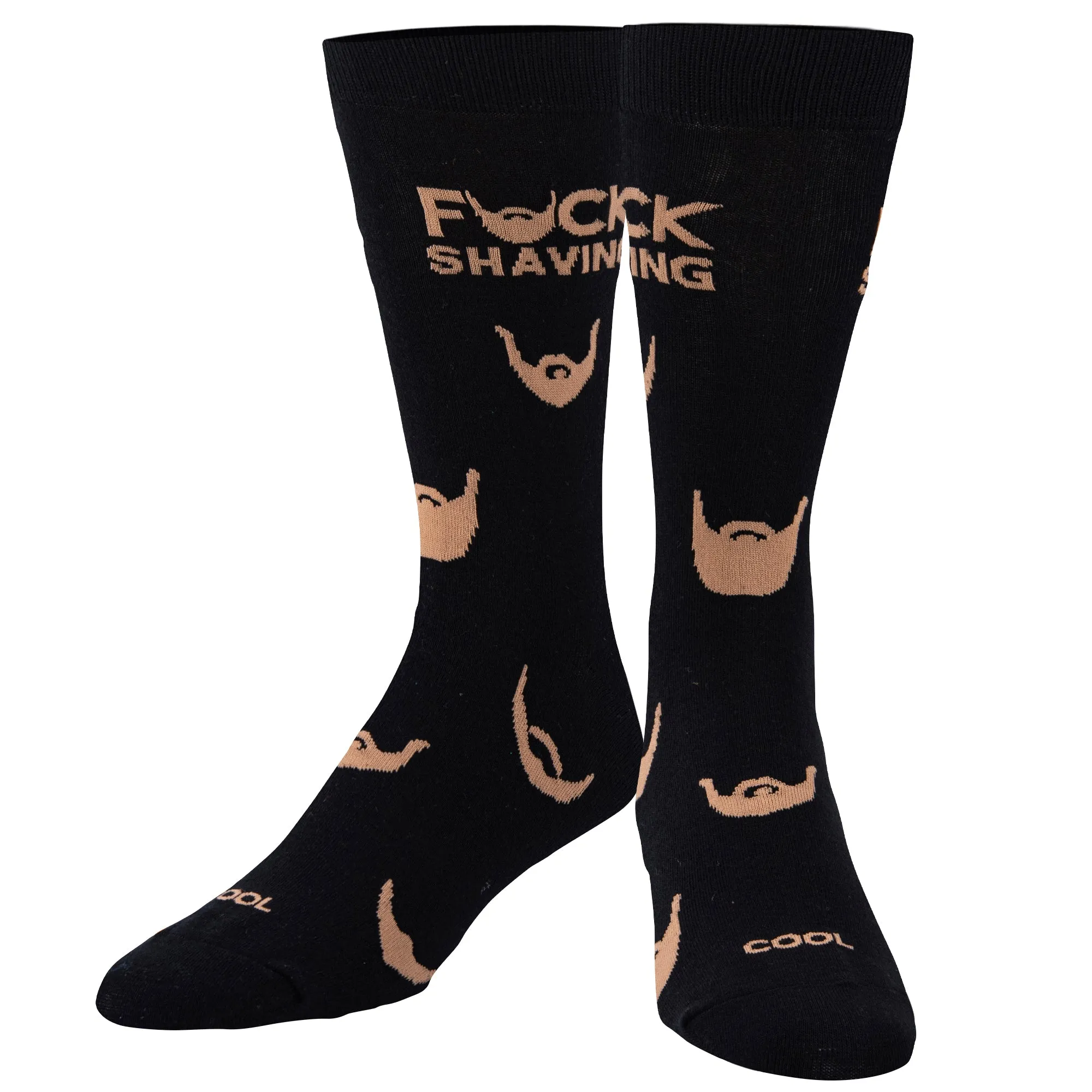 Fuck Shaving Men's Crew Socks sold by Odd Sox product image thumbnail 2