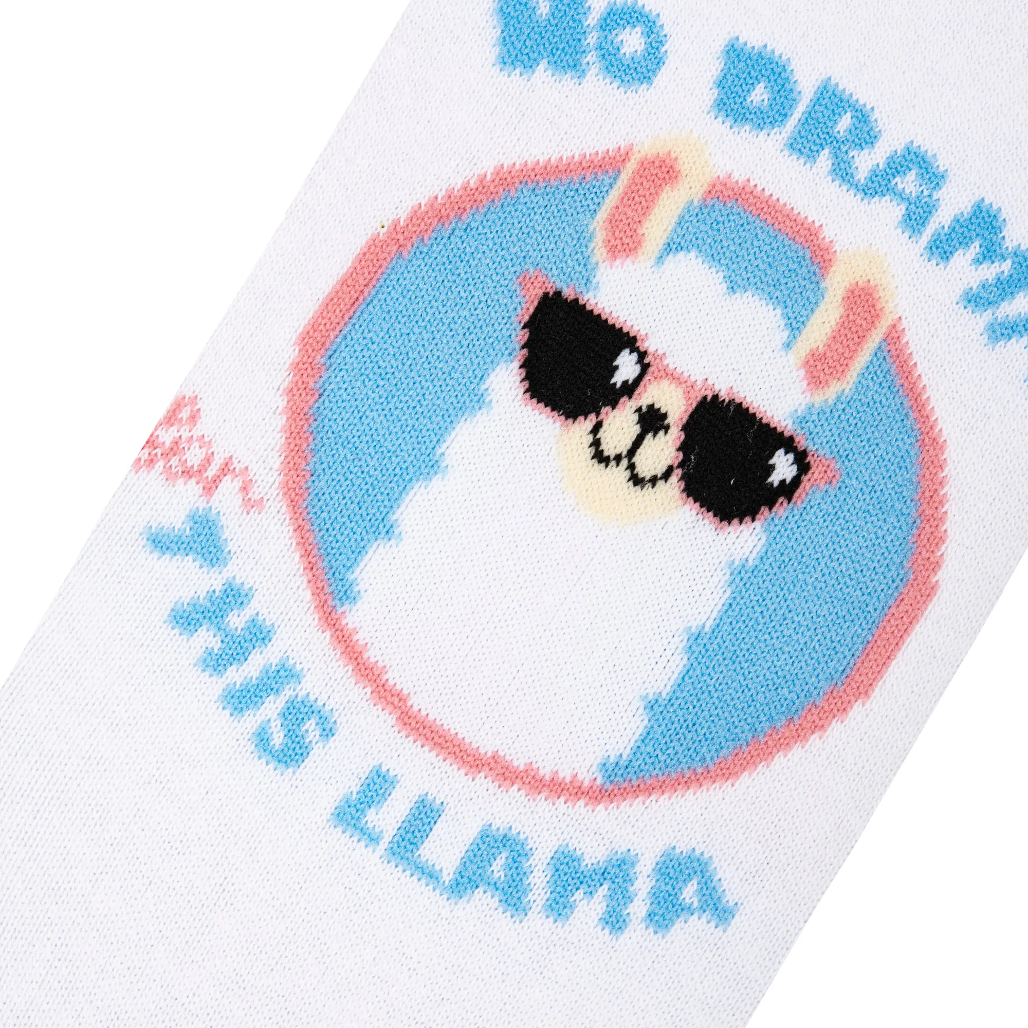 No Drama Llama Women's Crew Socks sold by Odd Sox product image thumbnail 4