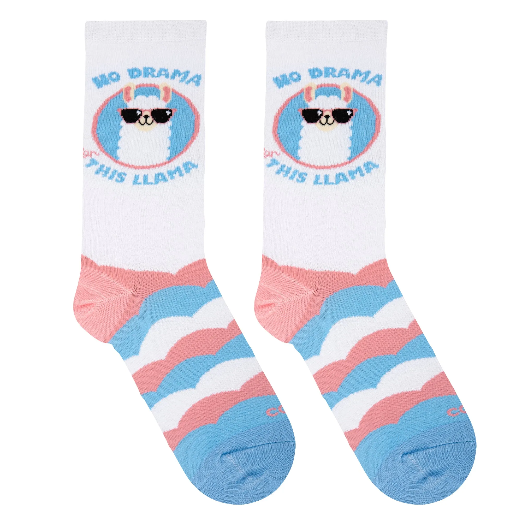 No Drama Llama Women's Crew Socks sold by Odd Sox product image thumbnail 5